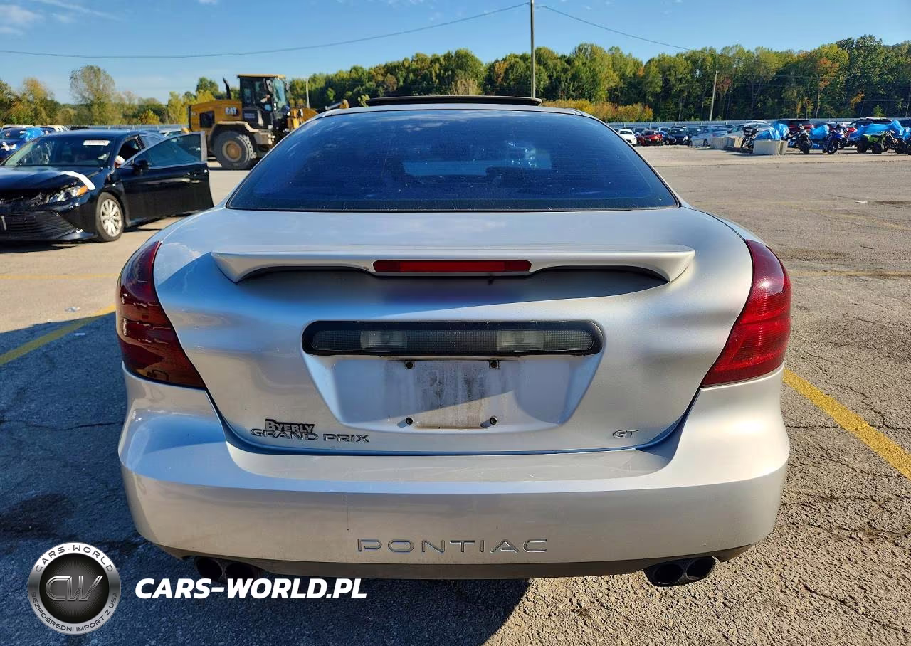 2005 Pontiac Grand Prix Gt VIN:2G2WS522351292341 - 6