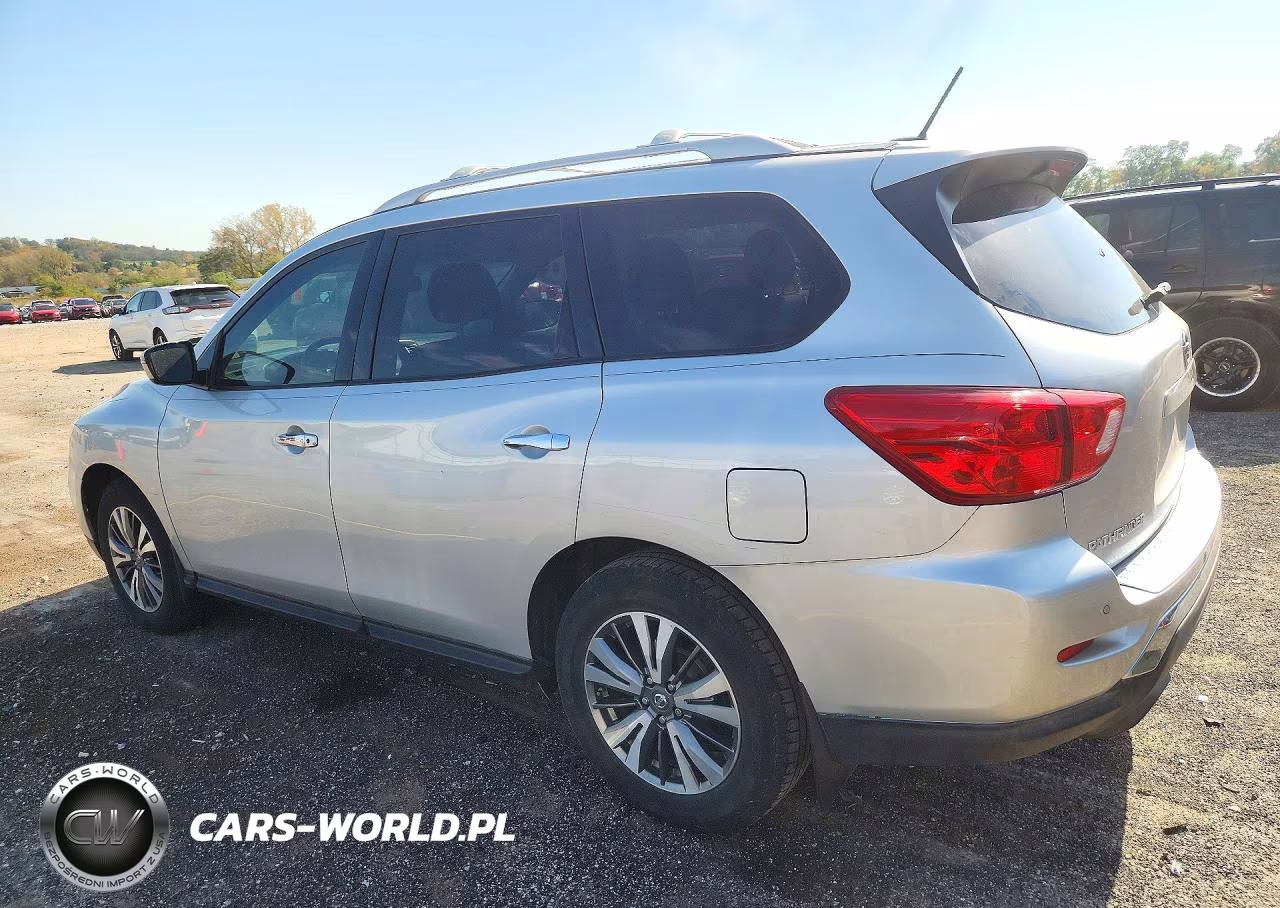 2017 Nissan Pathfinder Sv VIN:5N1DR2MN4HC627962 - 2