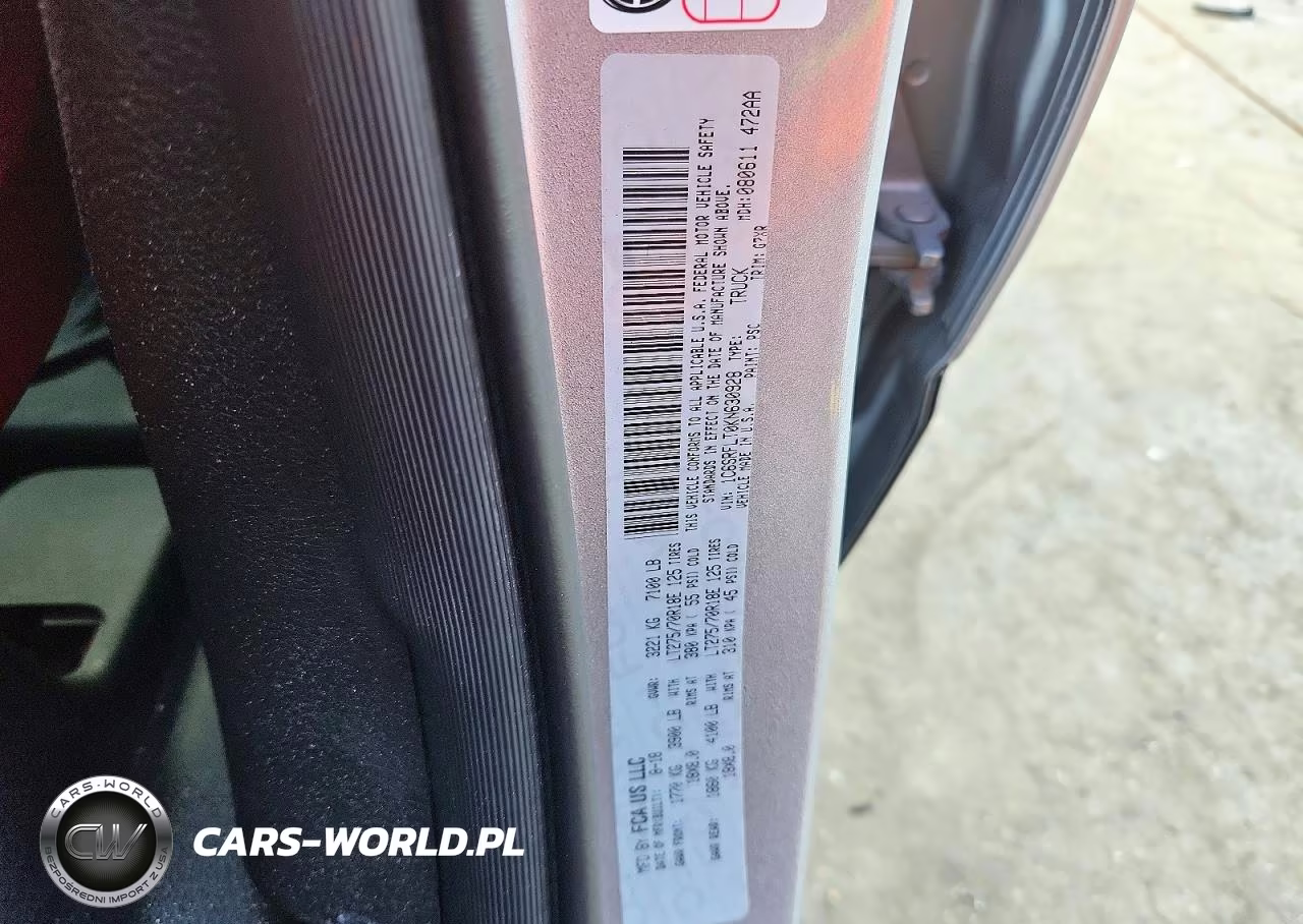 2019 Ram 1500 Rebel VIN:1C6SRFLT0KN630928 - 12