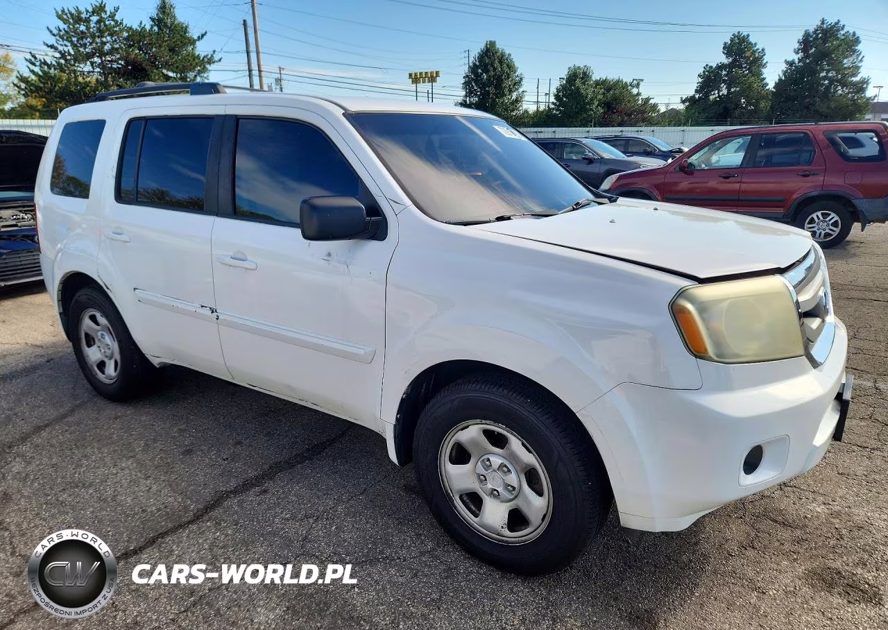 2011 Honda Pilot Lx VIN:5FNYF3H24BB012391 - 4