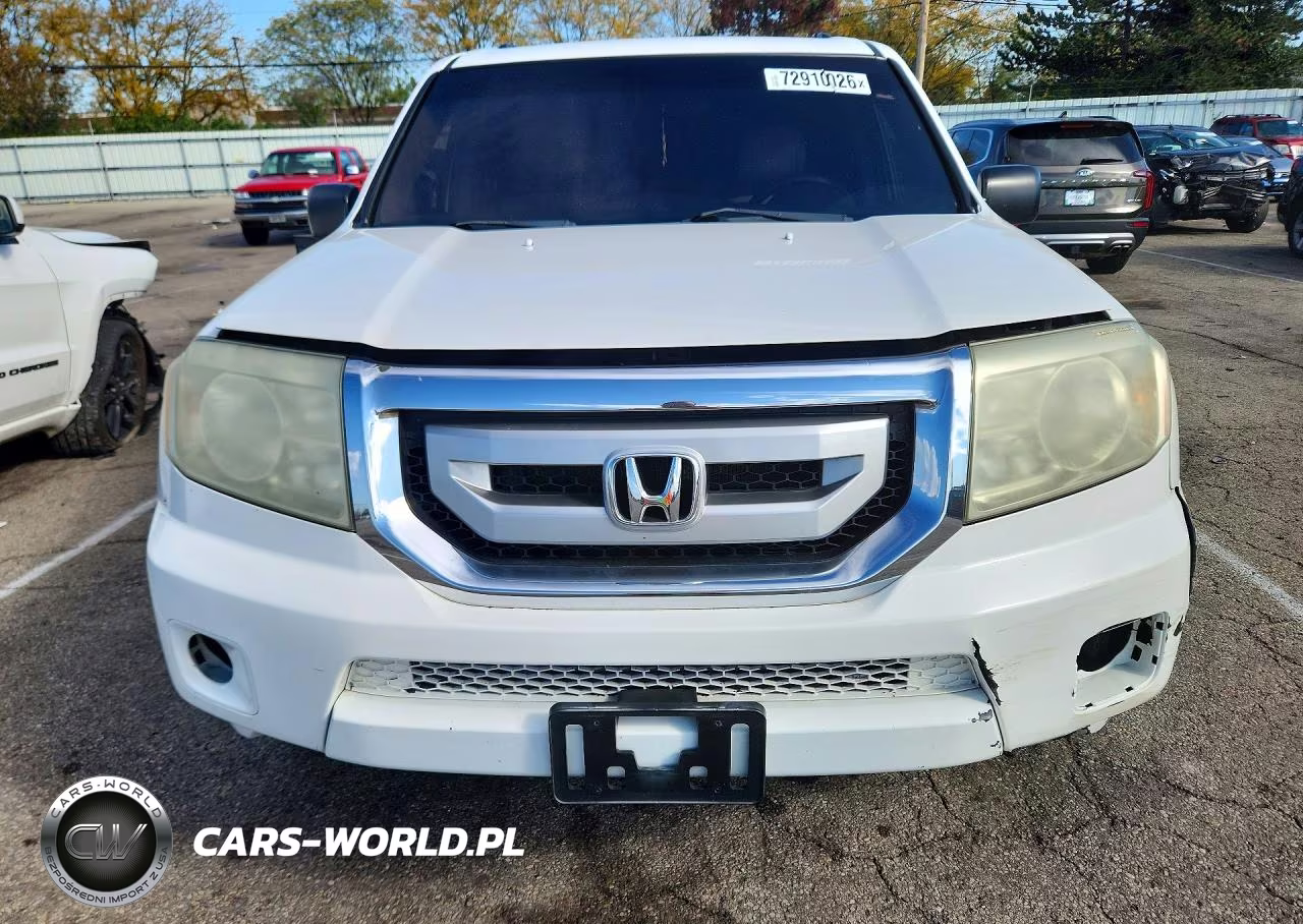 2011 Honda Pilot Lx VIN:5FNYF3H24BB012391 - 5