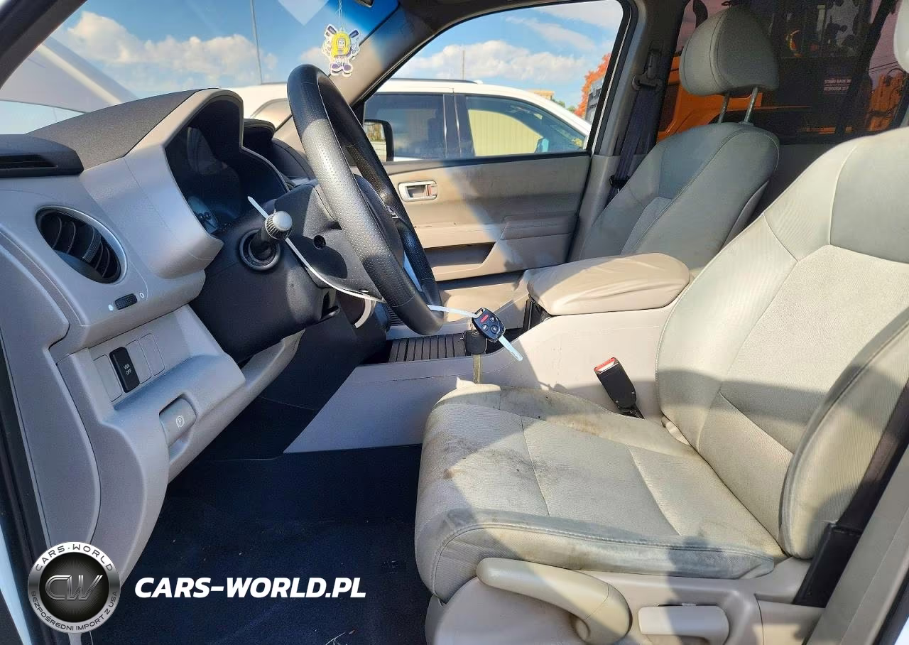 2011 Honda Pilot Lx VIN:5FNYF3H24BB012391 - 7