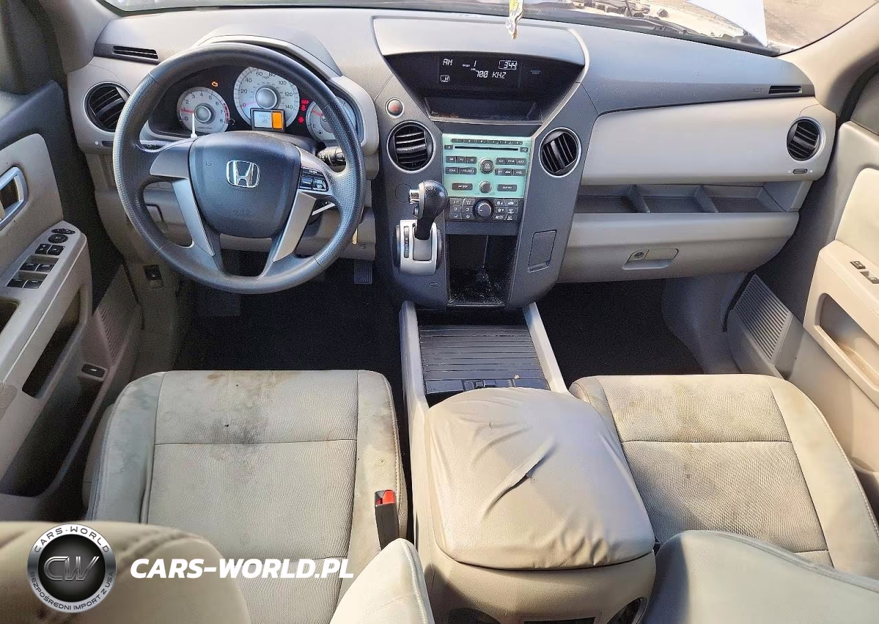 2011 Honda Pilot Lx VIN:5FNYF3H24BB012391 - 8