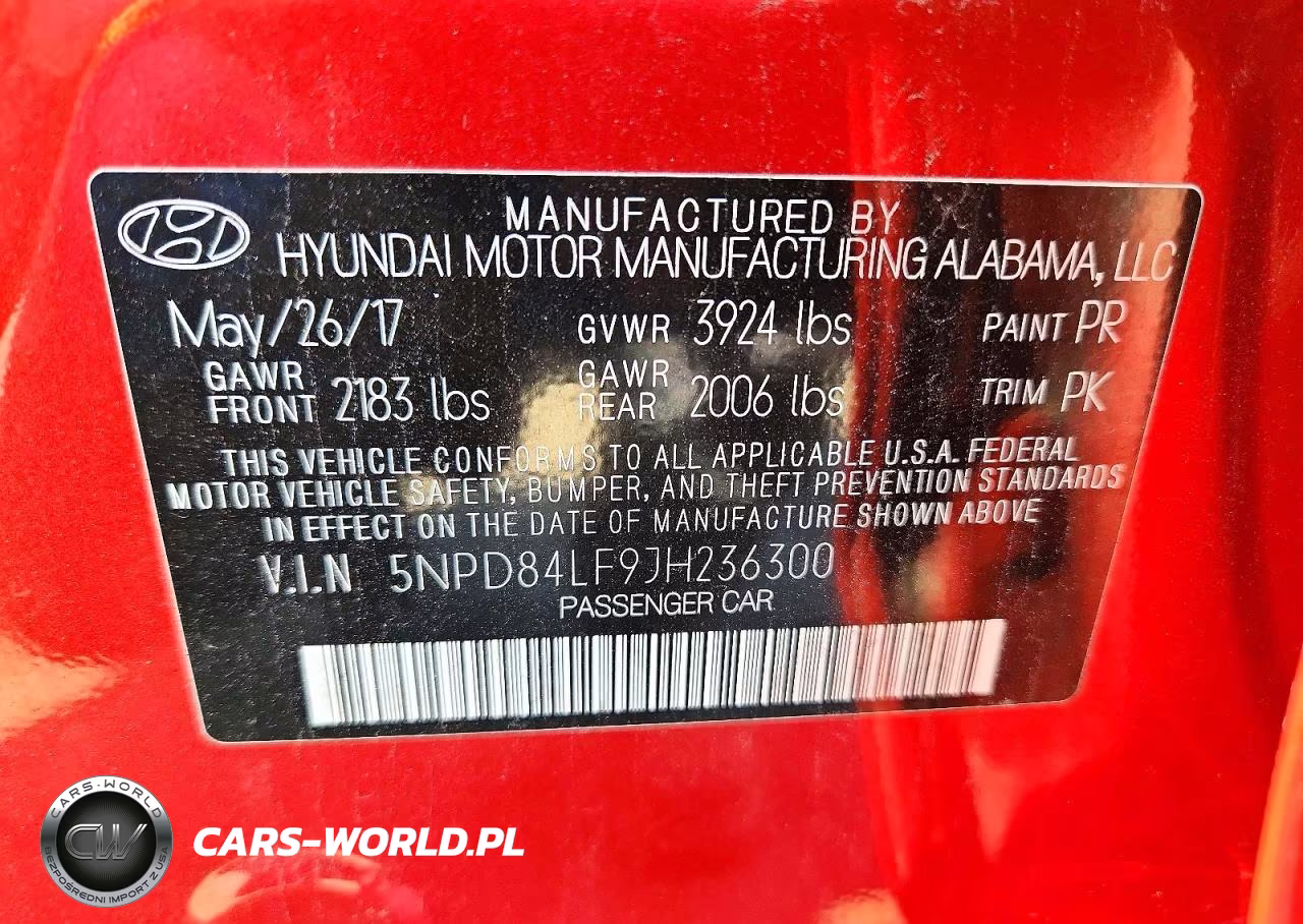 2018 Hyundai Elantra Sel VIN:5NPD84LF9JH236300 - 12