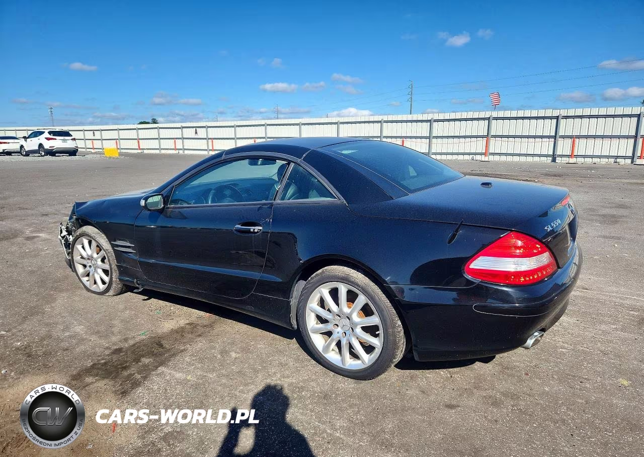 2007 Mercedes-Benz Sl 550 VIN:WDBSK71FX7F125852 - 2