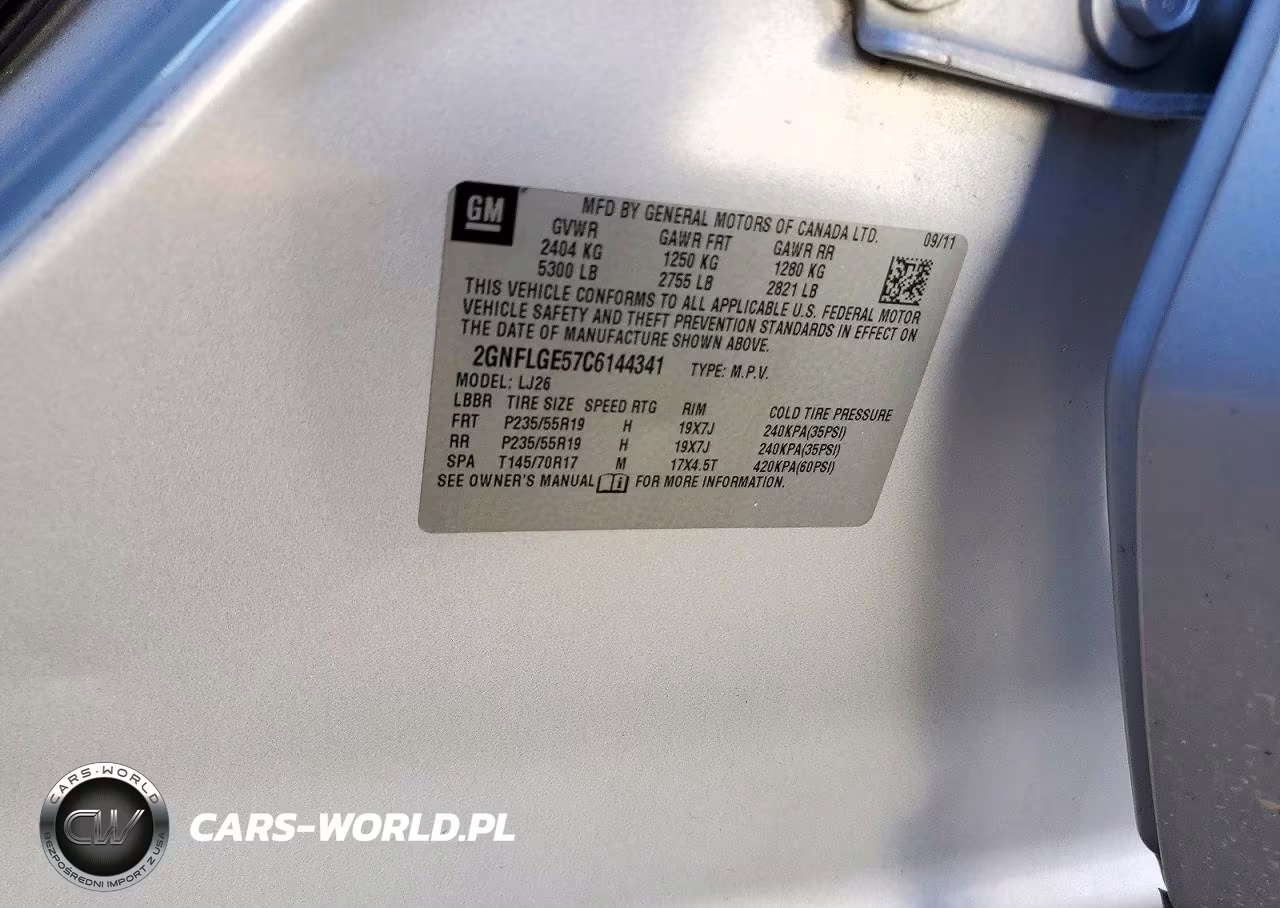 2012 Chevrolet Equinox Ltz VIN:2GNFLGE57C6144341 - 13