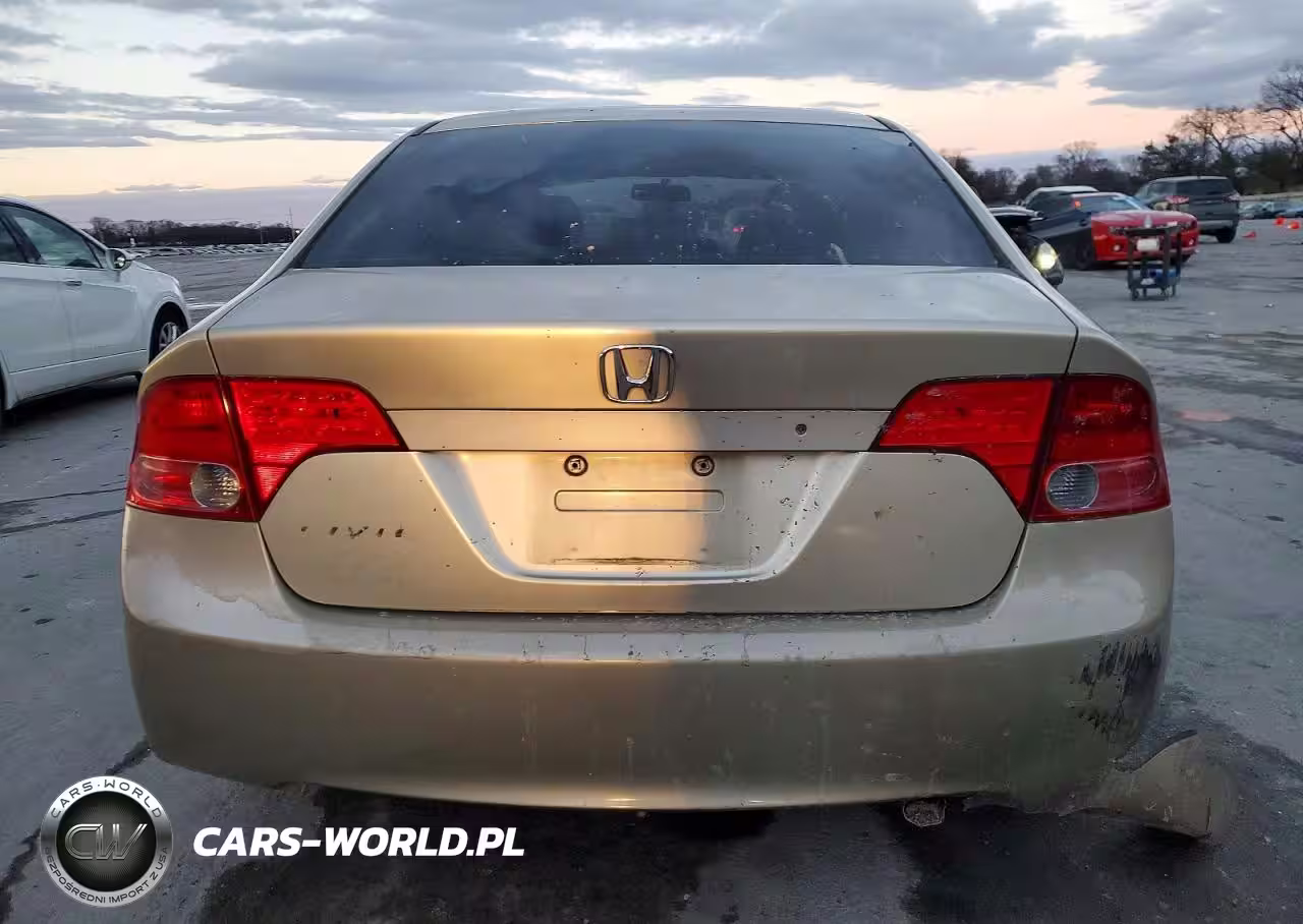 2007 Honda Civic Lx VIN:1HGFA16597L092770 - 6