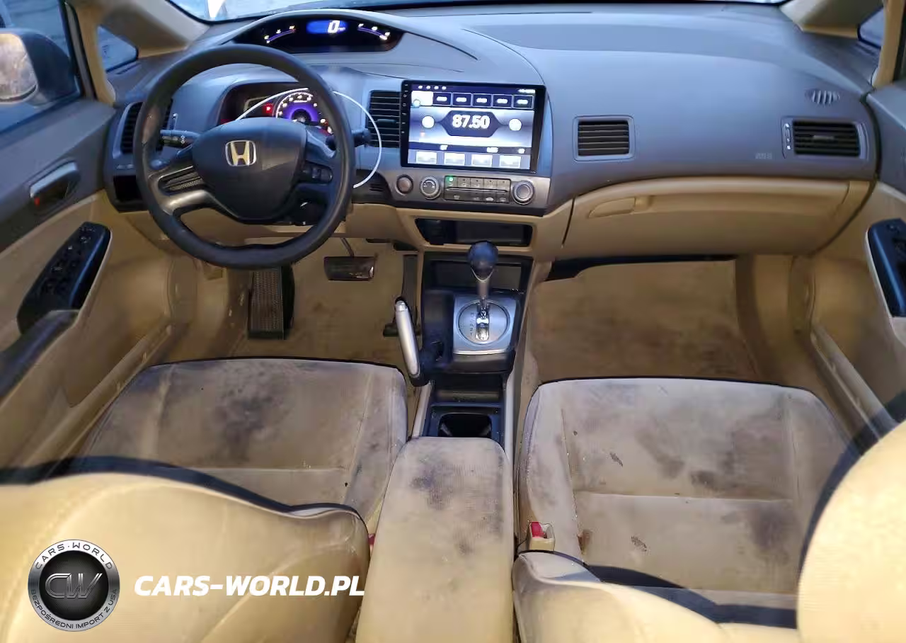 2007 Honda Civic Lx VIN:1HGFA16597L092770 - 8