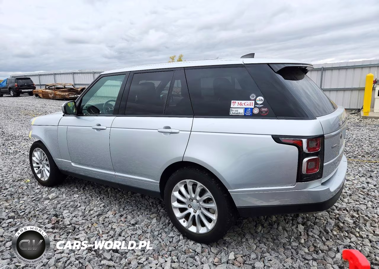 2019 Land Rover Range Rover Hse VIN:SALGS2SV7KA565610 - 2