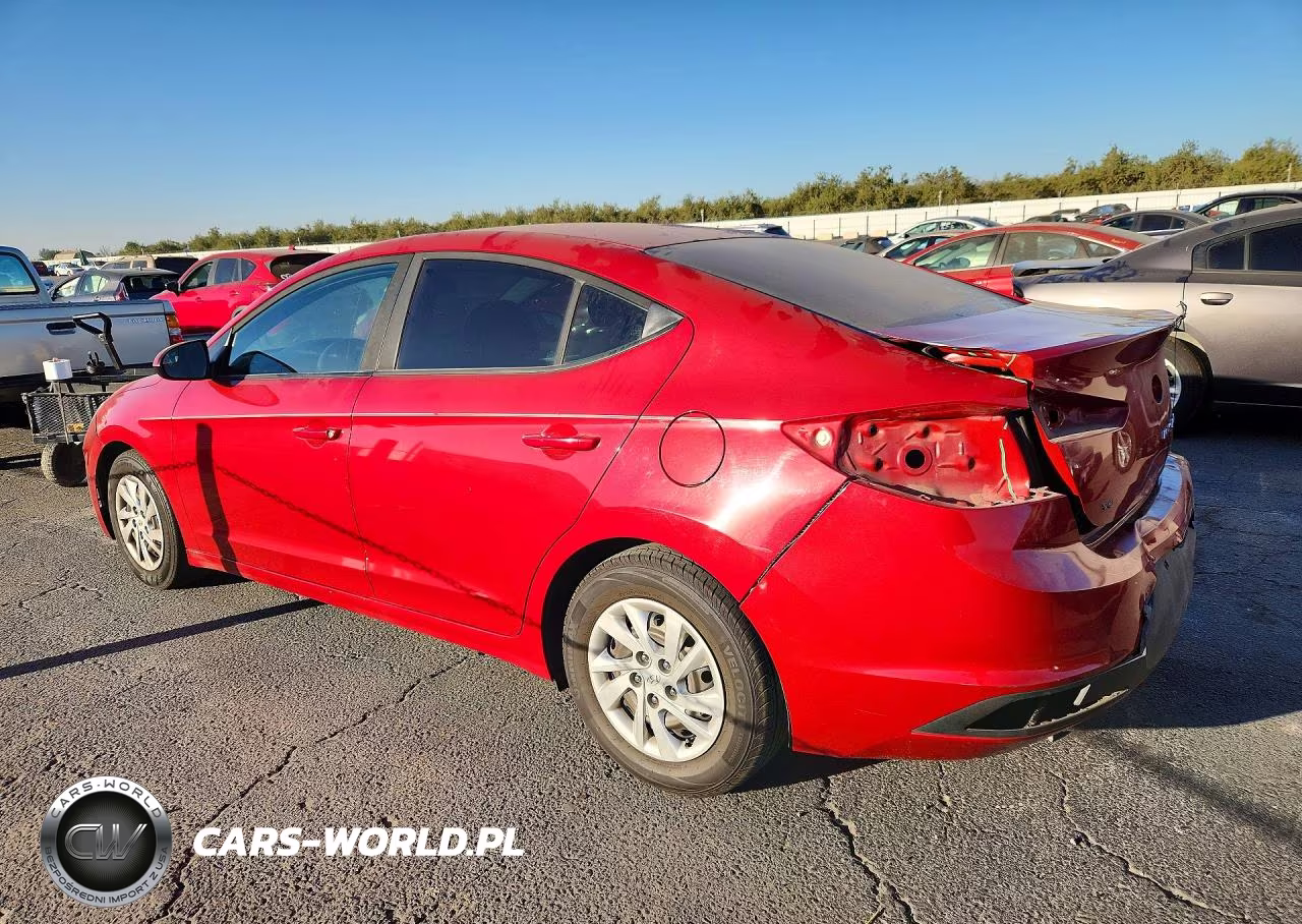 2019 Hyundai Elantra Se VIN:KMHD74LF0KU850254 - 2