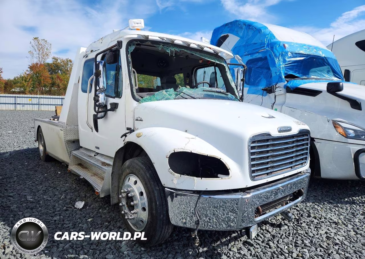 2007 Freightliner Business Class M2 Semi Truck VIN:1FVACVCS57HW31851 - 4