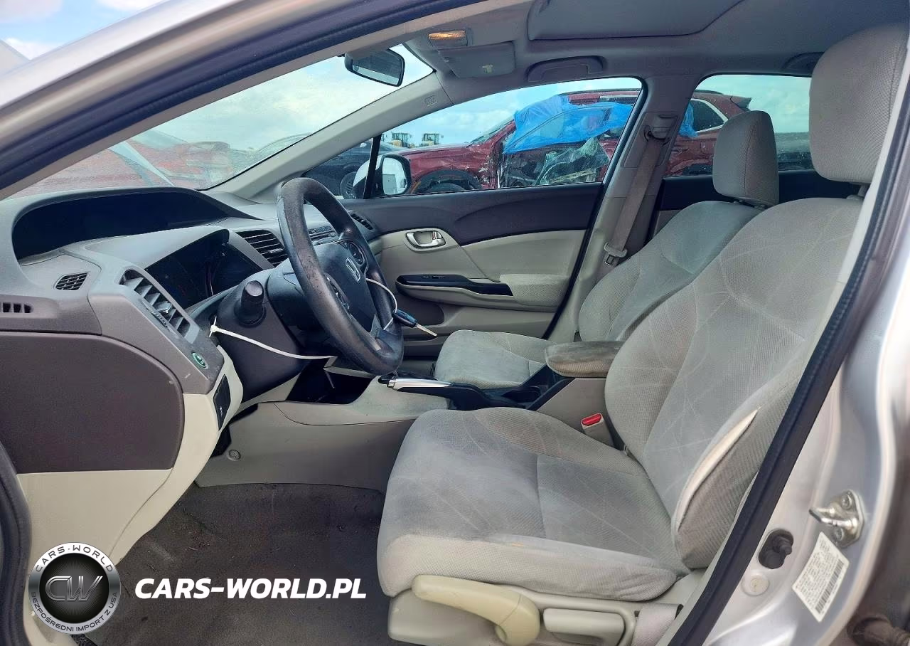 2012 Honda Civic Ex VIN:2HGFB2F86CH603629 - 7