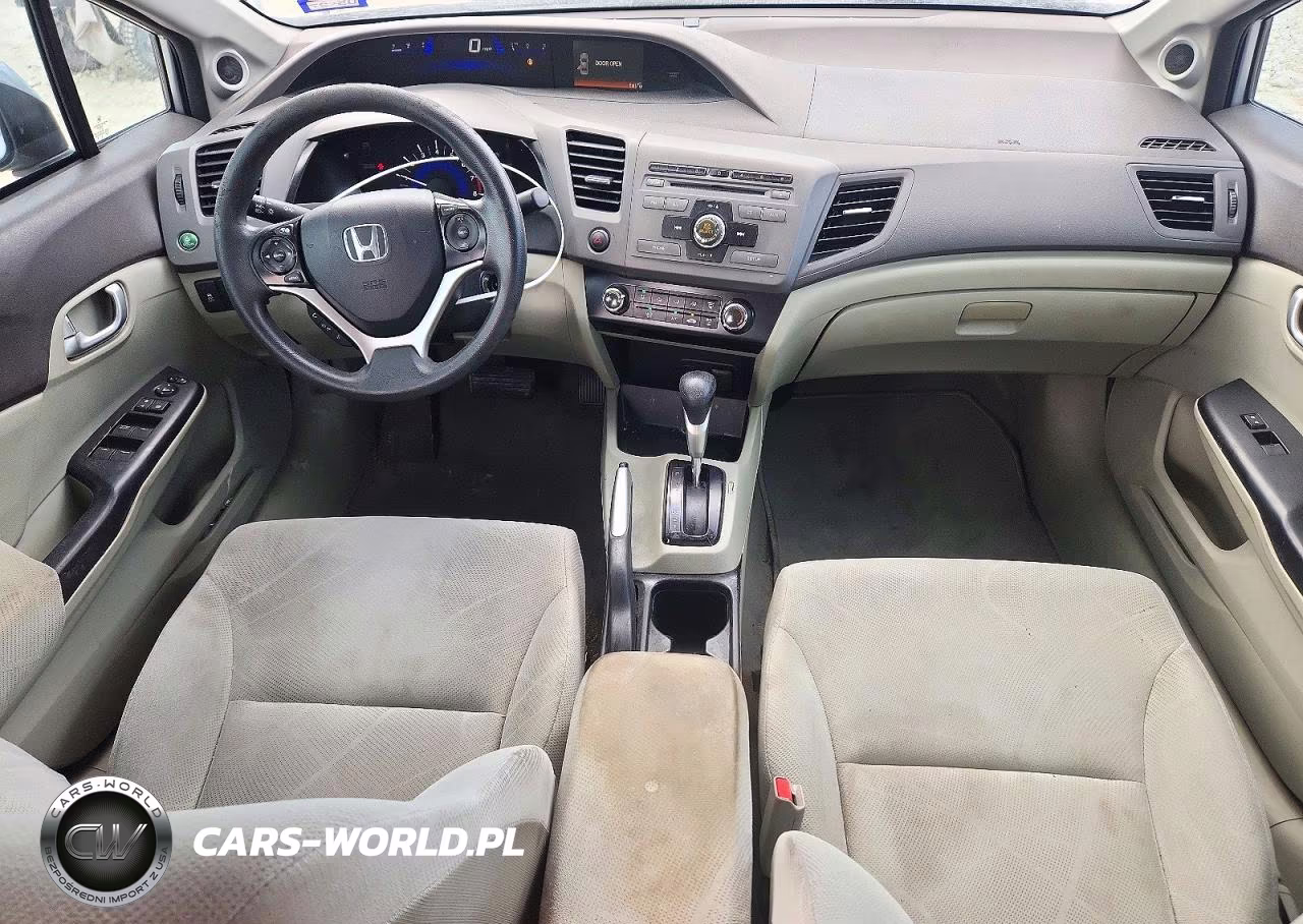 2012 Honda Civic Ex VIN:2HGFB2F86CH603629 - 8