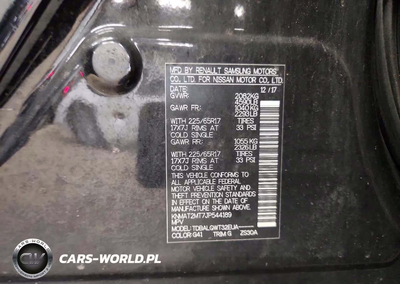2018 Nissan Rogue Sv VIN:KNMAT2MT7JP544189 - 13