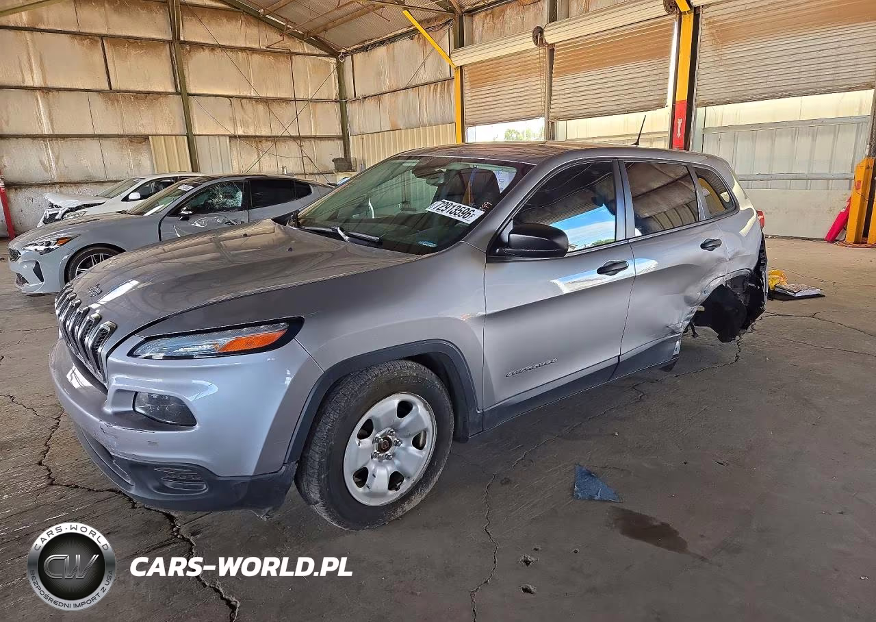 2017 Jeep Cherokee Sport VIN:1C4PJLAB6HW626626 - 1