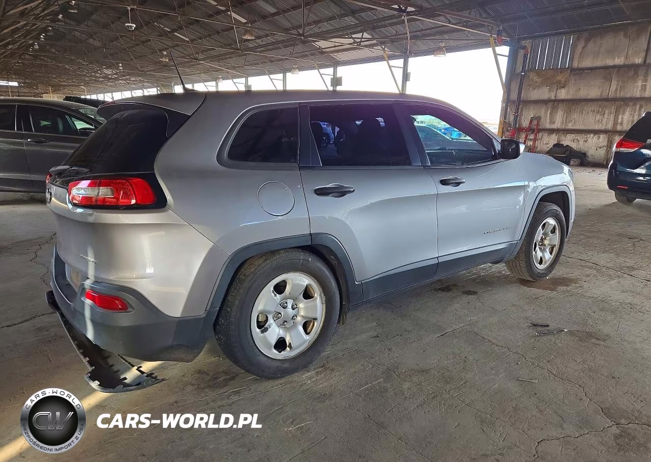 2017 Jeep Cherokee Sport VIN:1C4PJLAB6HW626626 - 3