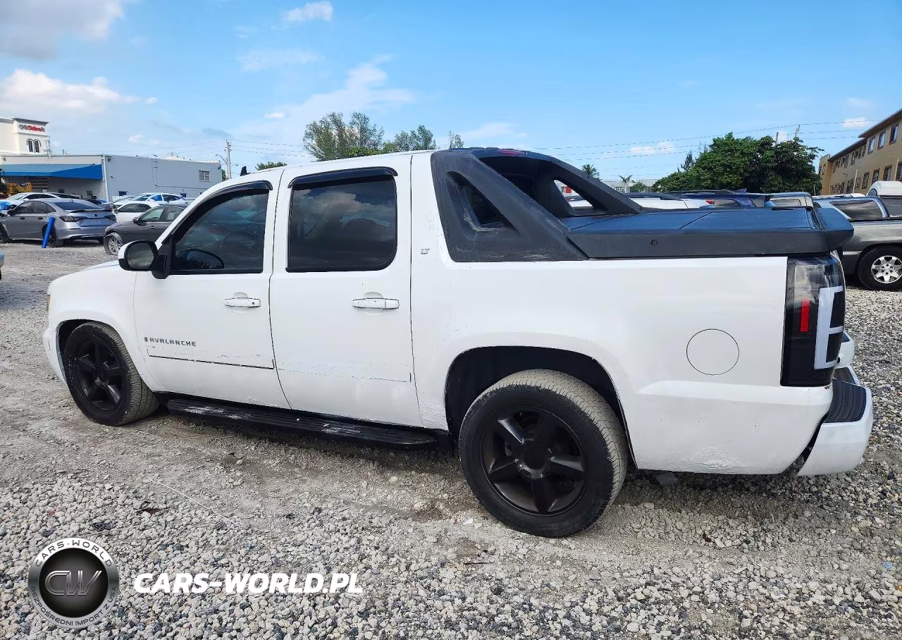 2008 Chevrolet Avalanche 1500 Lt VIN:3GNFK12378G189214 - 2
