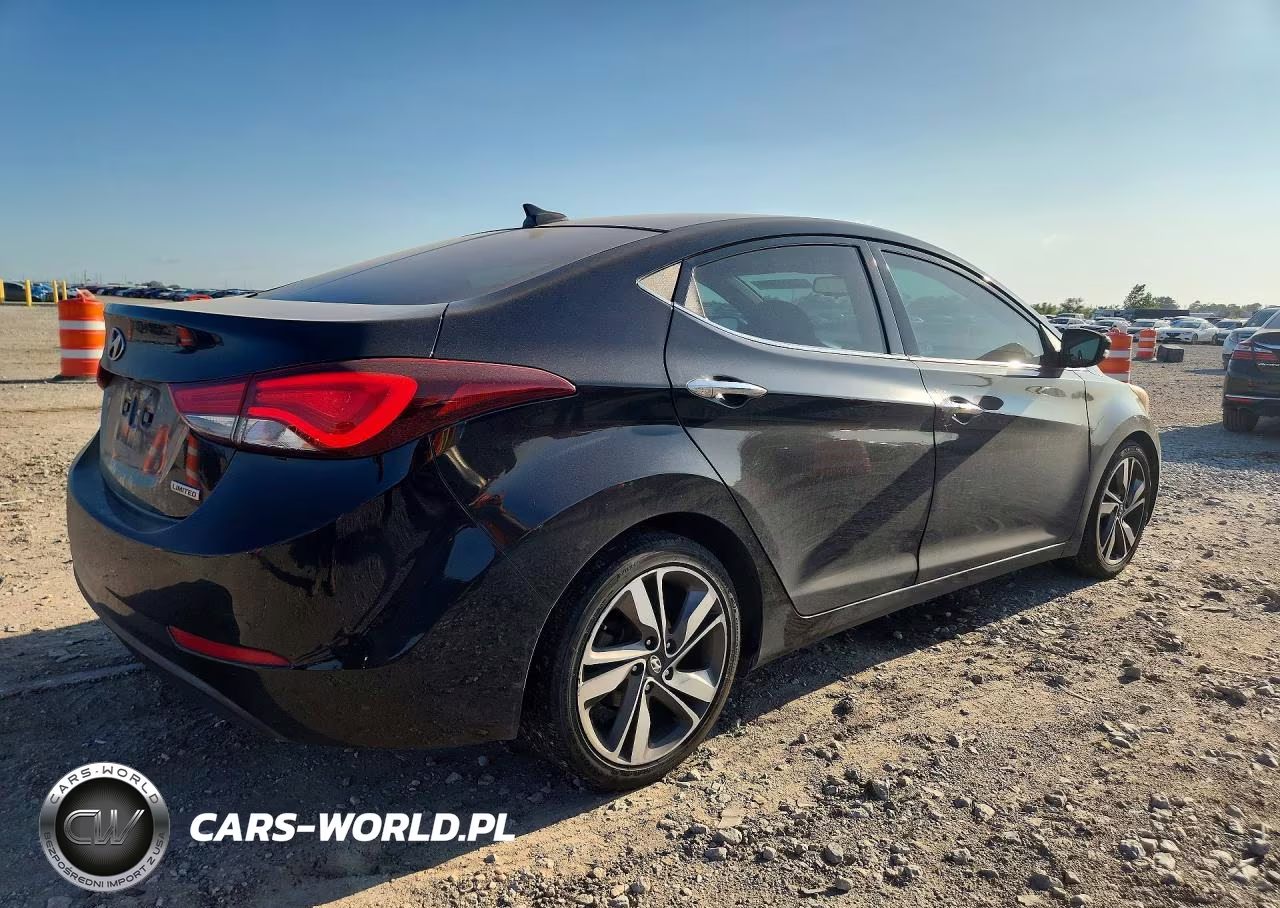 2014 Hyundai Elantra Limited VIN:5NPDH4AE3EH482095 - 3