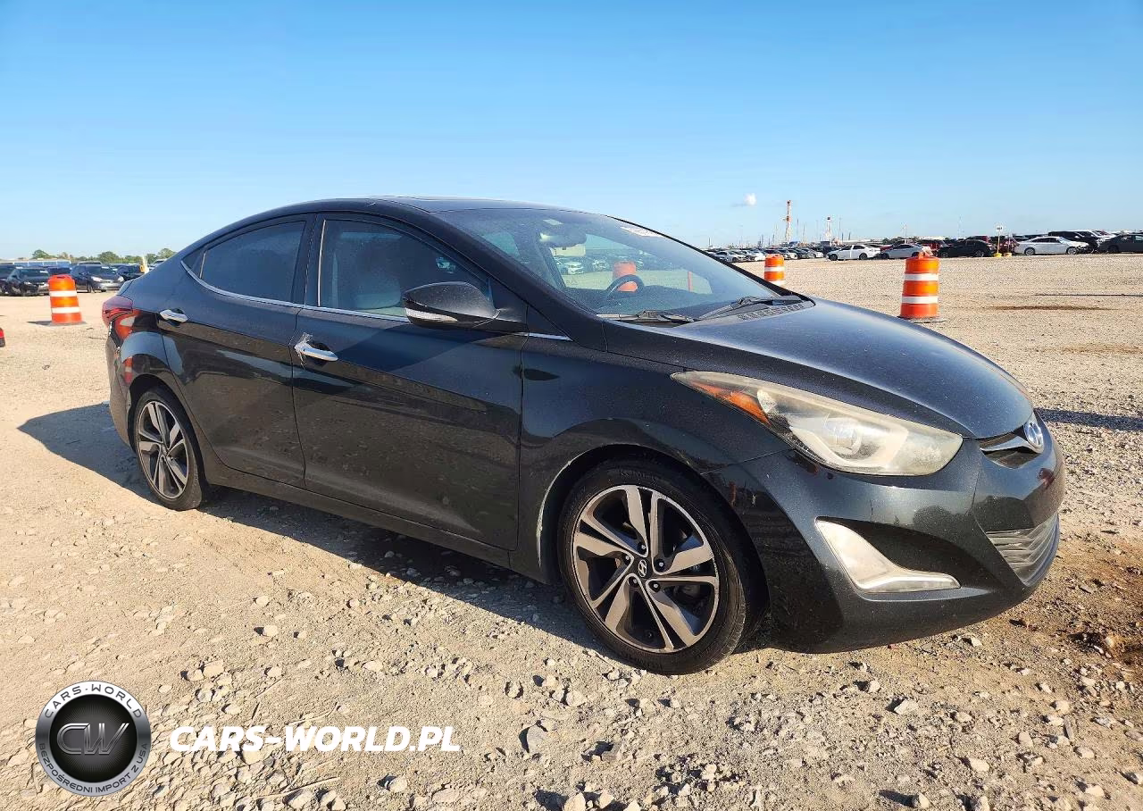 2014 Hyundai Elantra Limited VIN:5NPDH4AE3EH482095 - 4