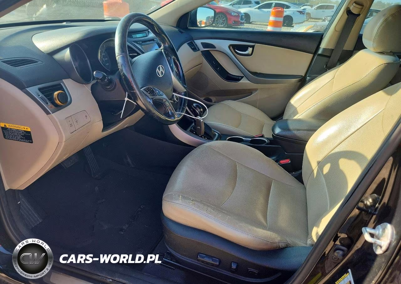 2014 Hyundai Elantra Limited VIN:5NPDH4AE3EH482095 - 7