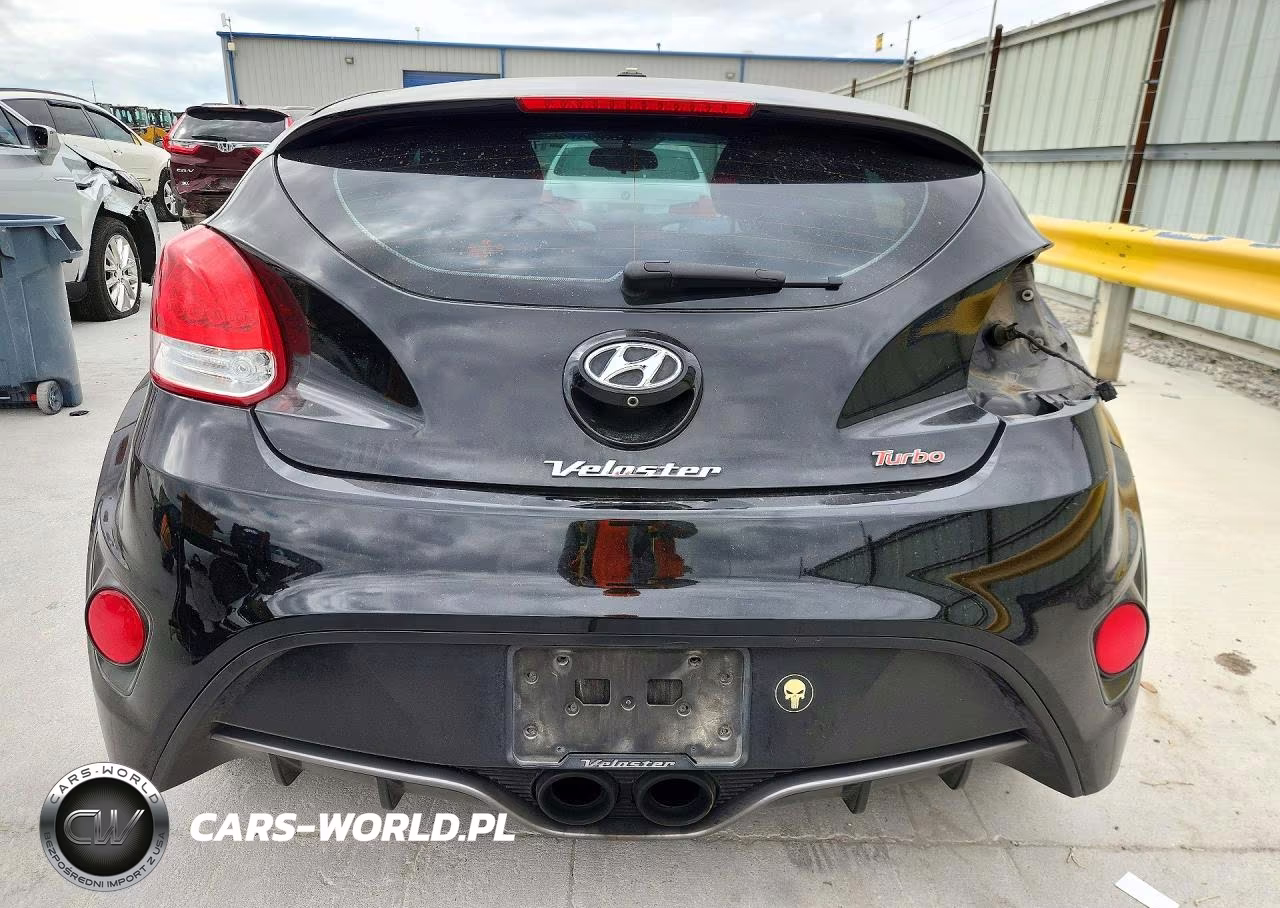 2014 Hyundai Veloster Turbo VIN:KMHTC6AE4EU193704 - 6