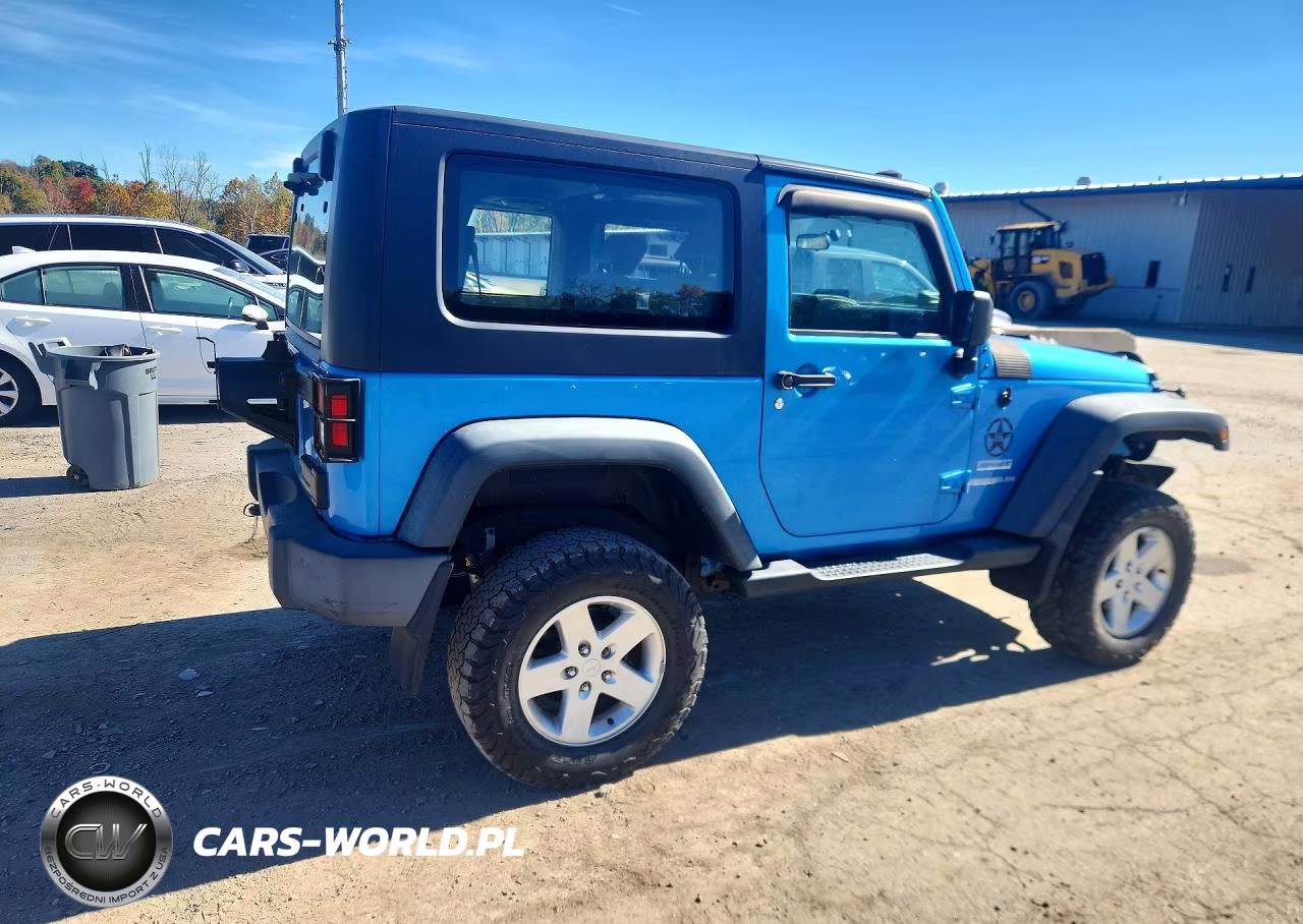 2010 Jeep Wrangler Sport VIN:1J4AA2D17AL185397 - 3