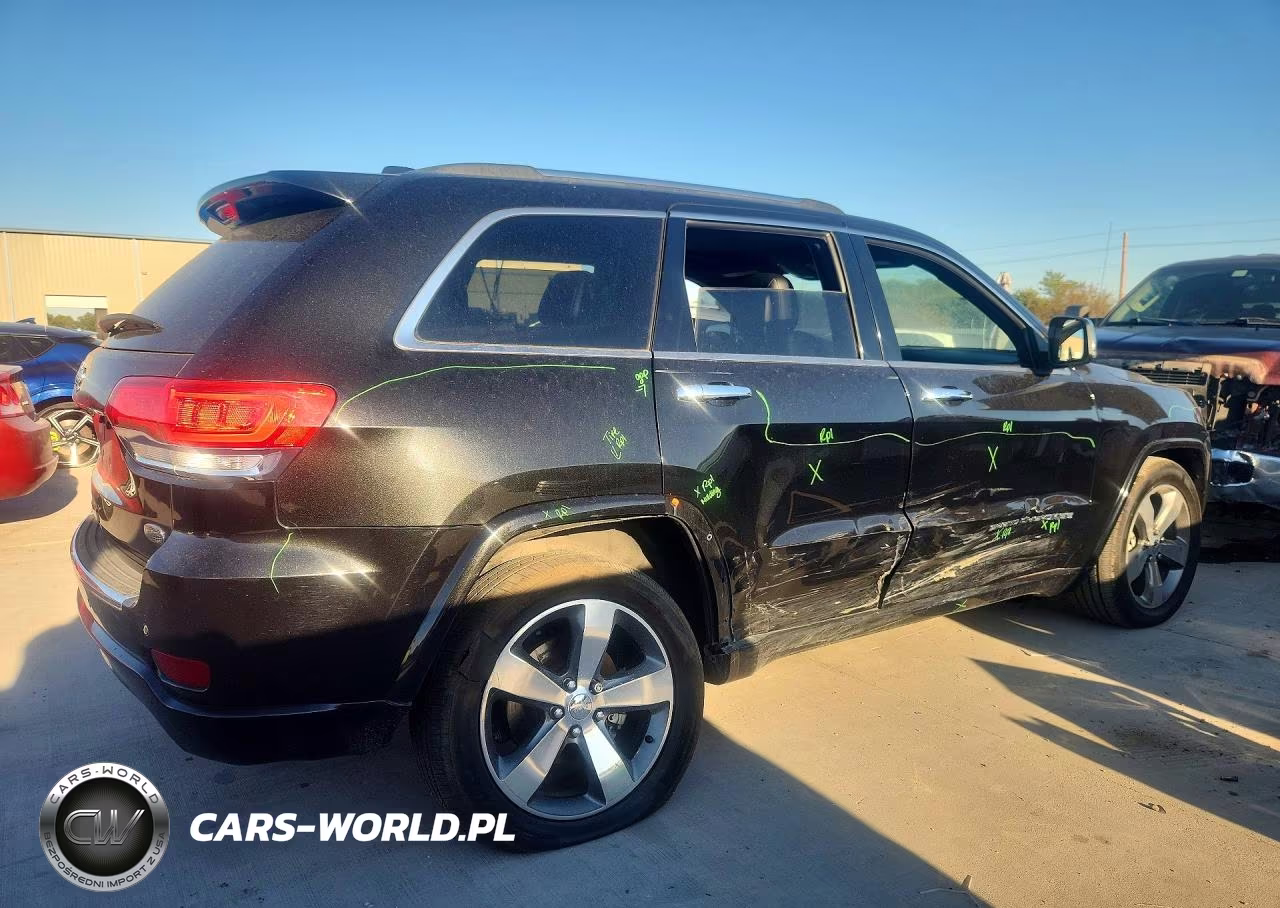 2015 Jeep Grand Cherokee Overland VIN:1C4RJECGXFC654635 - 3