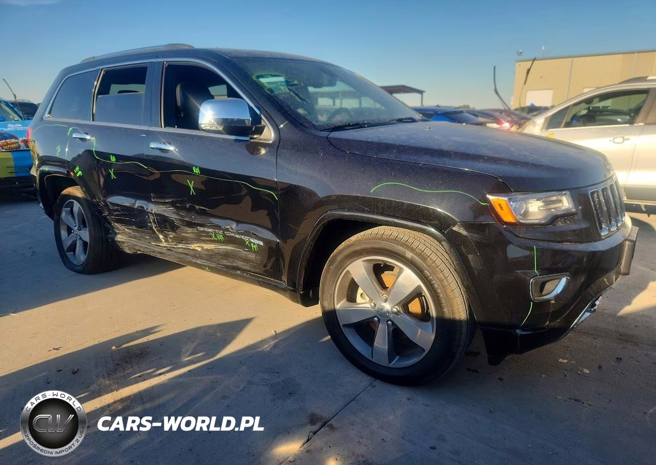 2015 Jeep Grand Cherokee Overland VIN:1C4RJECGXFC654635 - 4