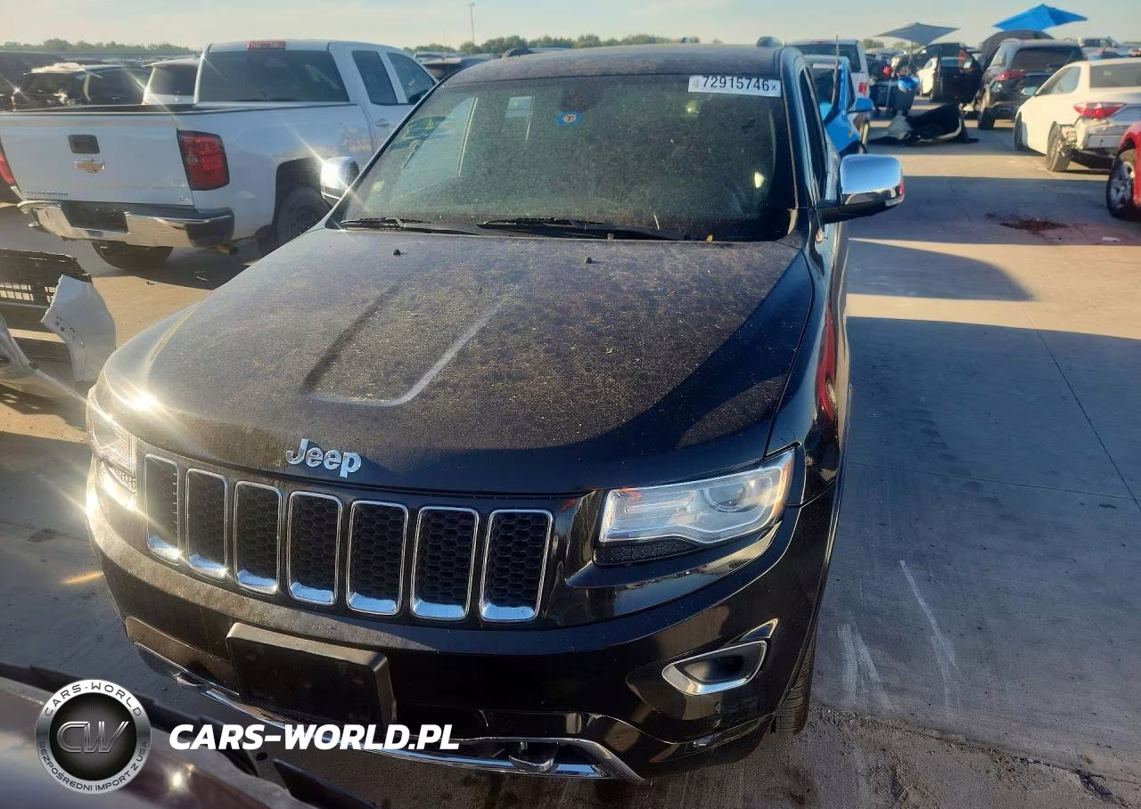 2015 Jeep Grand Cherokee Overland VIN:1C4RJECGXFC654635 - 5