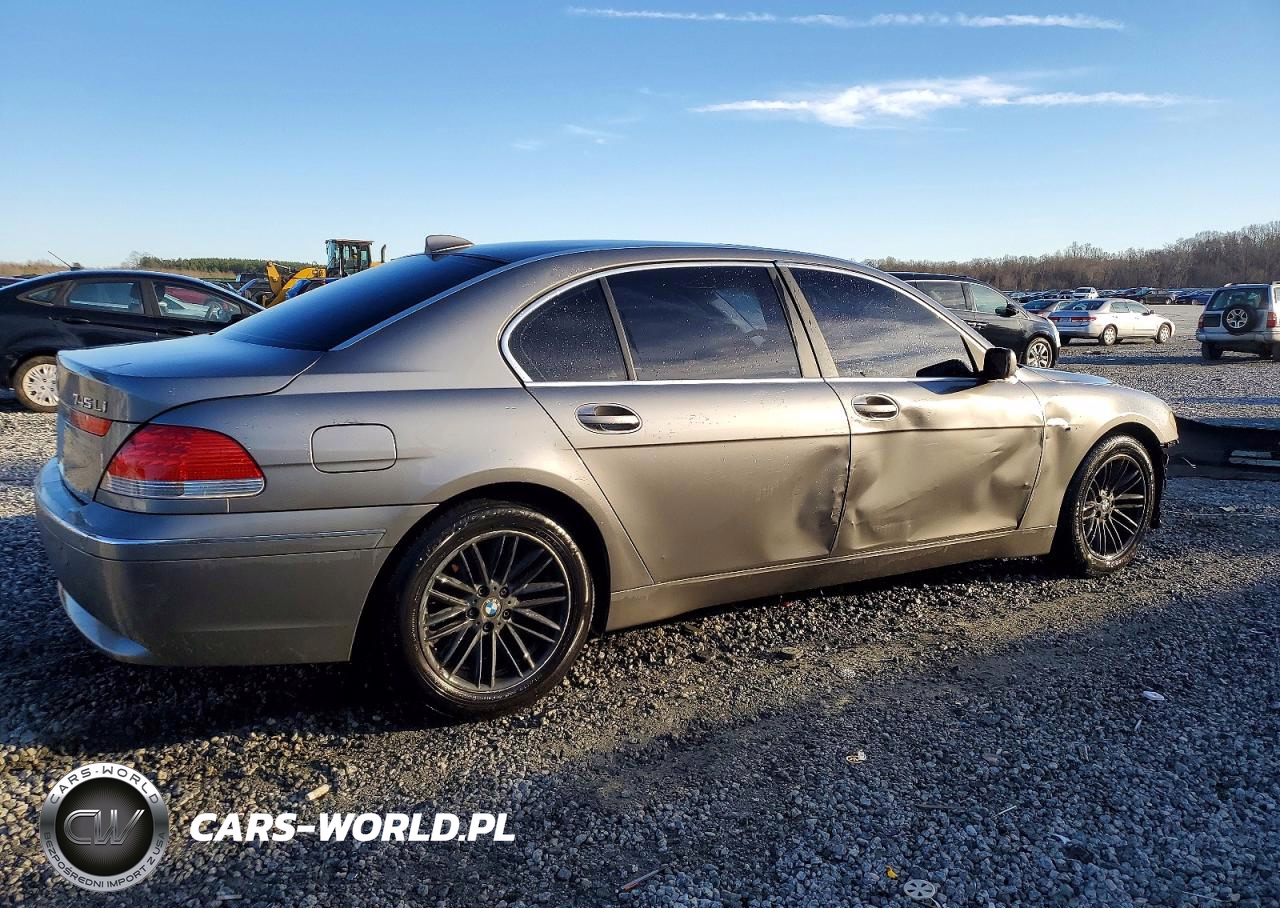 2005 BMW 745 Li VIN:WBAGN63555DS59543 - 3
