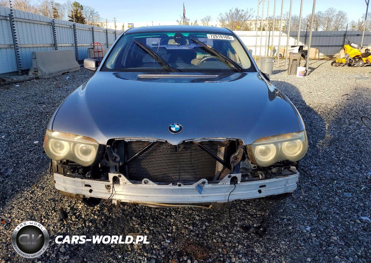 2005 BMW 745 Li VIN:WBAGN63555DS59543 - 5