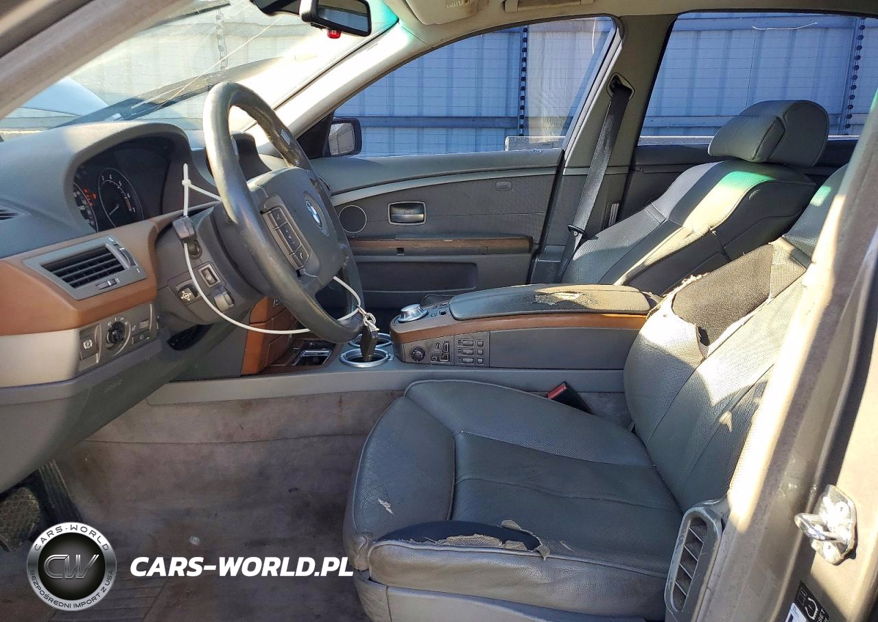 2005 BMW 745 Li VIN:WBAGN63555DS59543 - 7