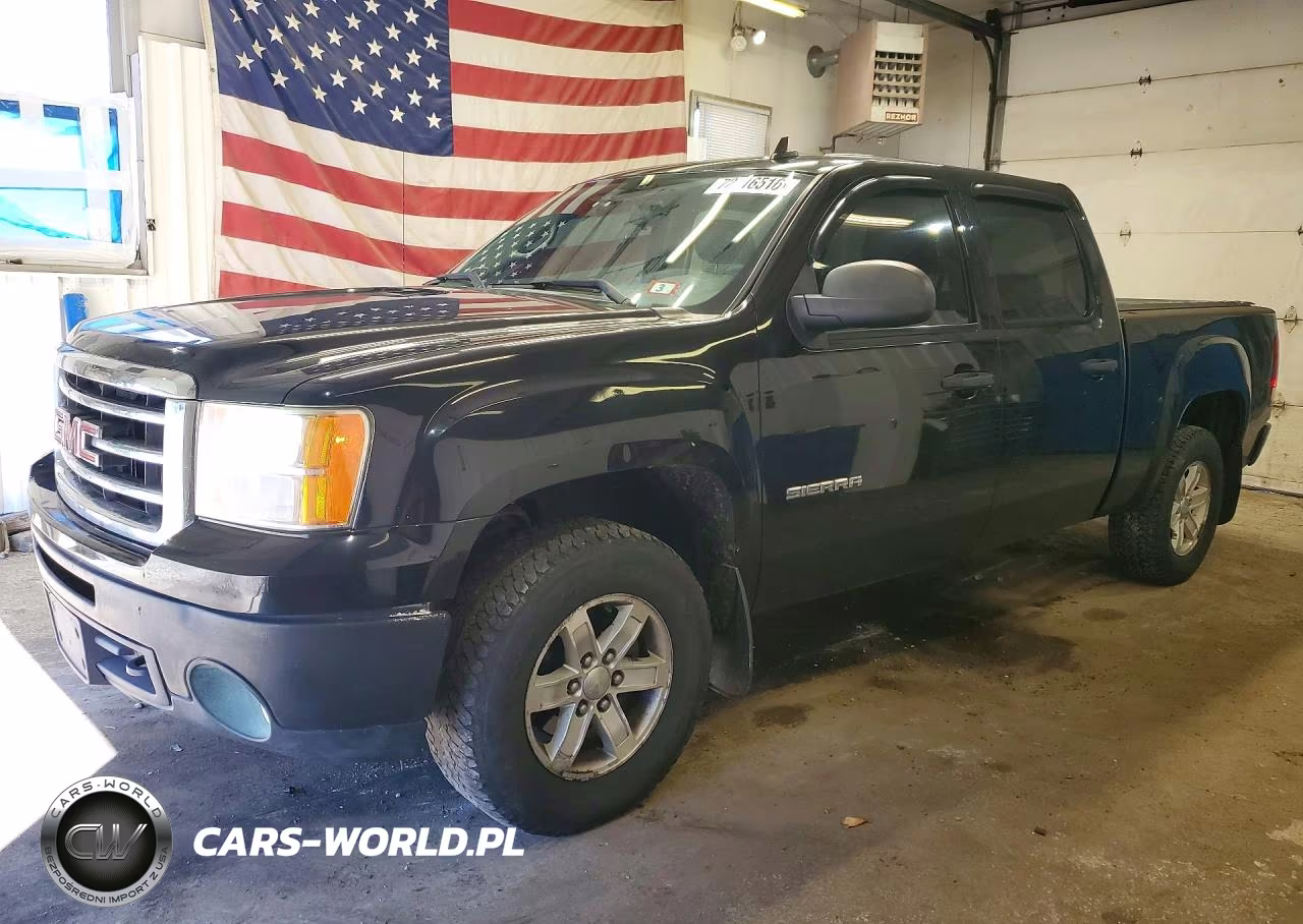 2013 GMC Sierra K1500 Sle VIN:3GTP2VE71DG134402 - 1