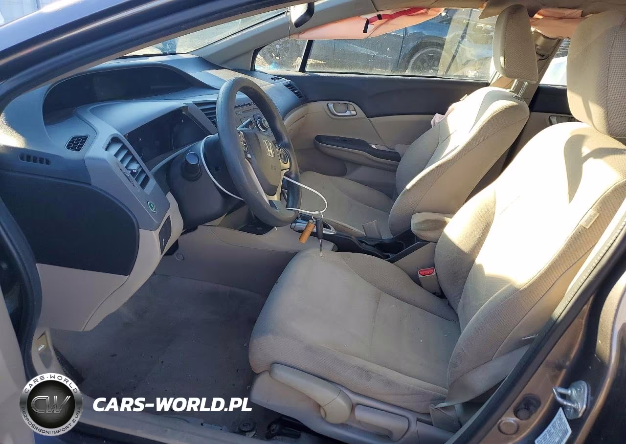 2012 Honda Civic Lx VIN:19XFB2F58CE080243 - 7