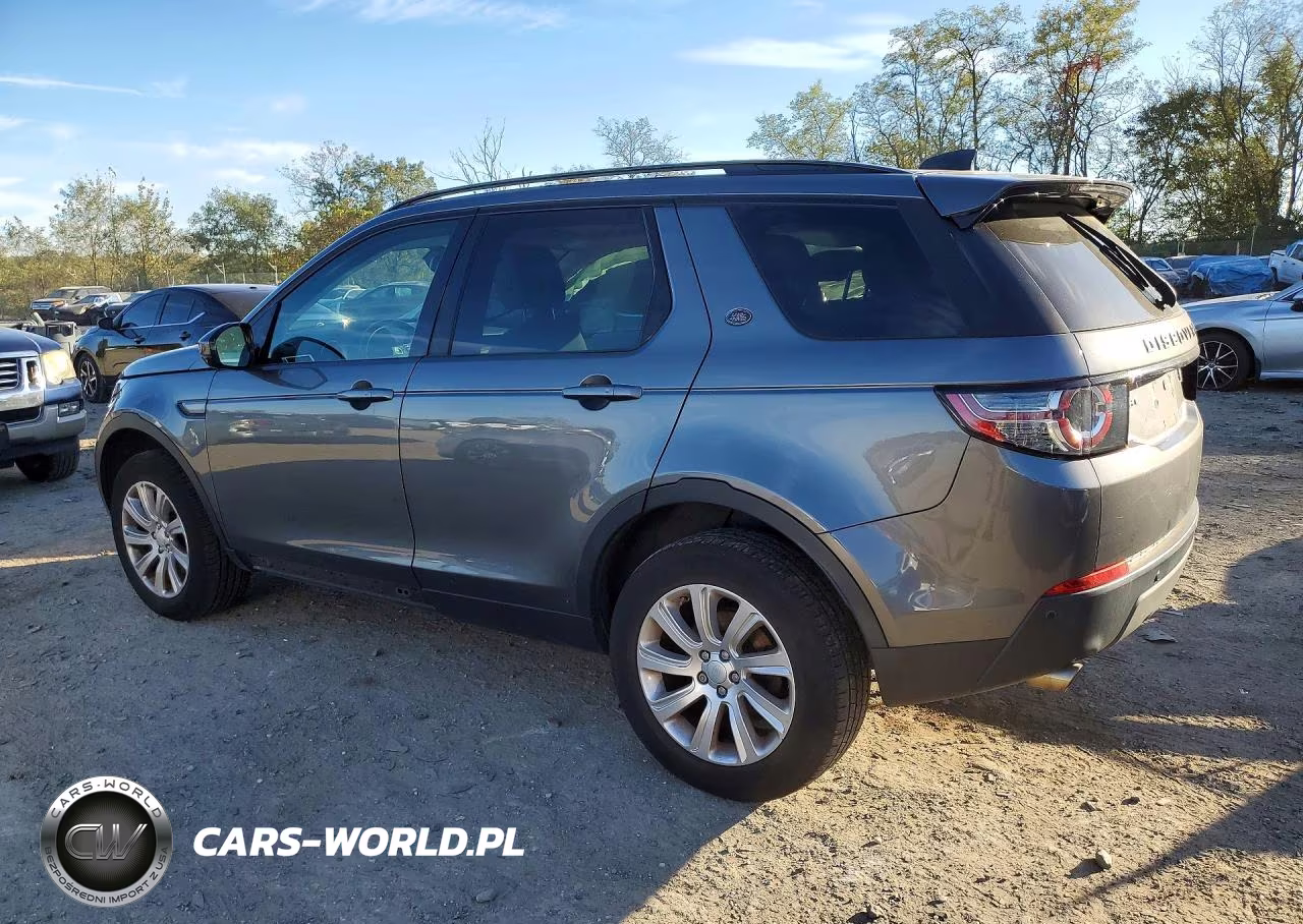 2017 Land Rover Discovery Sport Se VIN:SALCP2BG5HH702299 - 2