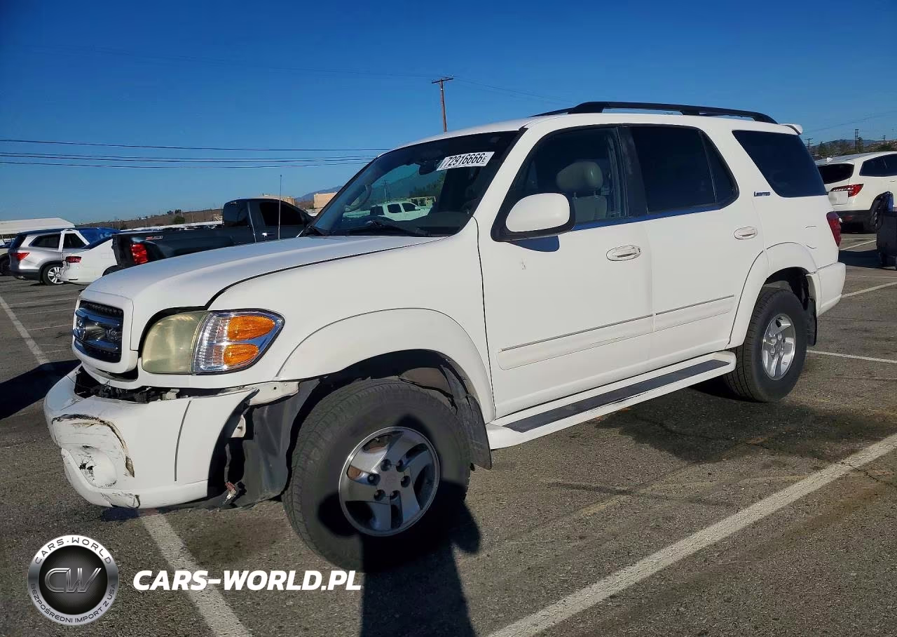 2002 Toyota Sequoia Limited VIN:5TDZT38A12S137400 - 1
