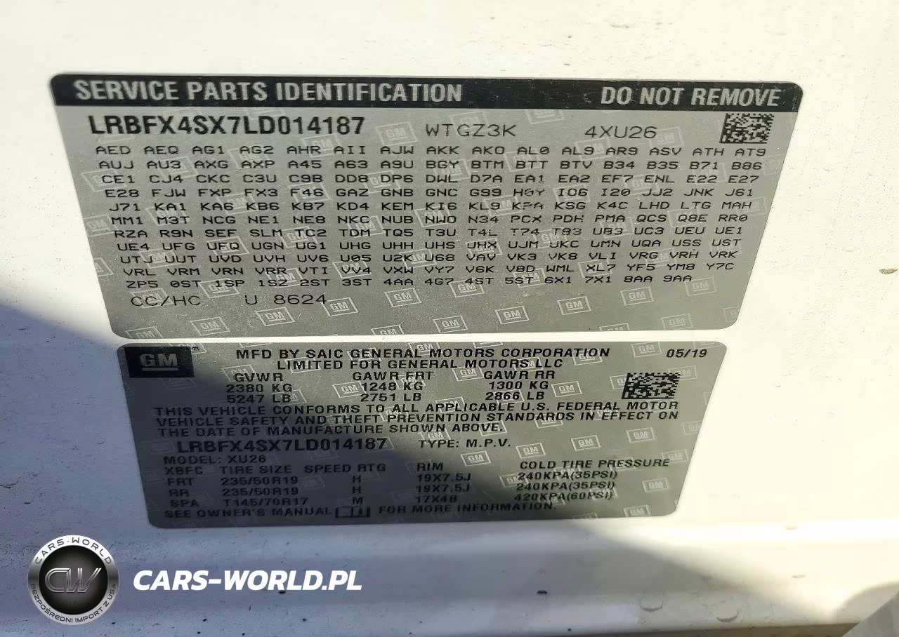 2020 Buick Envision Premium Ii VIN:LRBFX4SX7LD014187 - 13