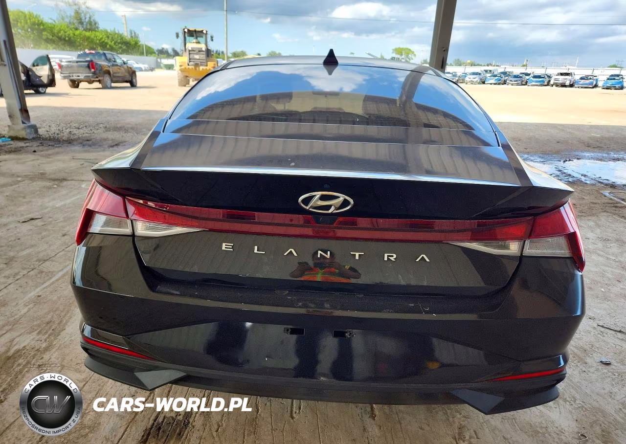 2022 Hyundai Elantra Sel VIN:5NPLS4AG0NH059022 - 6