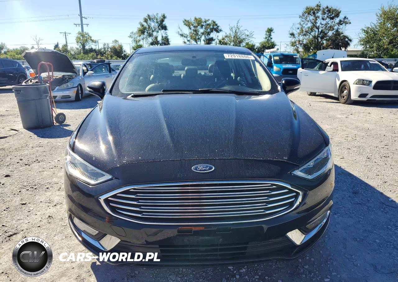 2017 Ford Fusion Se VIN:3FA6P0HD4HR129292 - 5