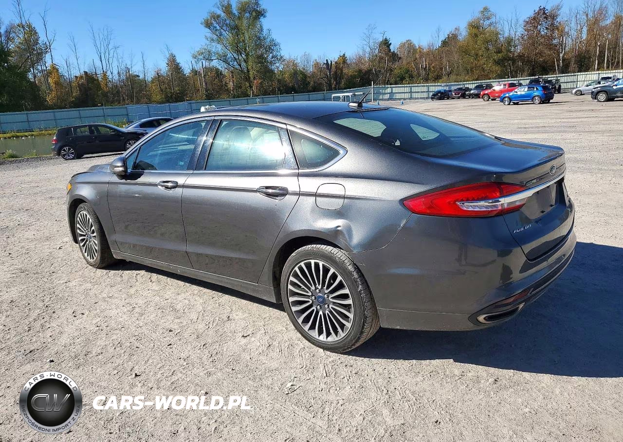 2017 Ford Fusion Se VIN:3FA6P0T96HR257035 - 2