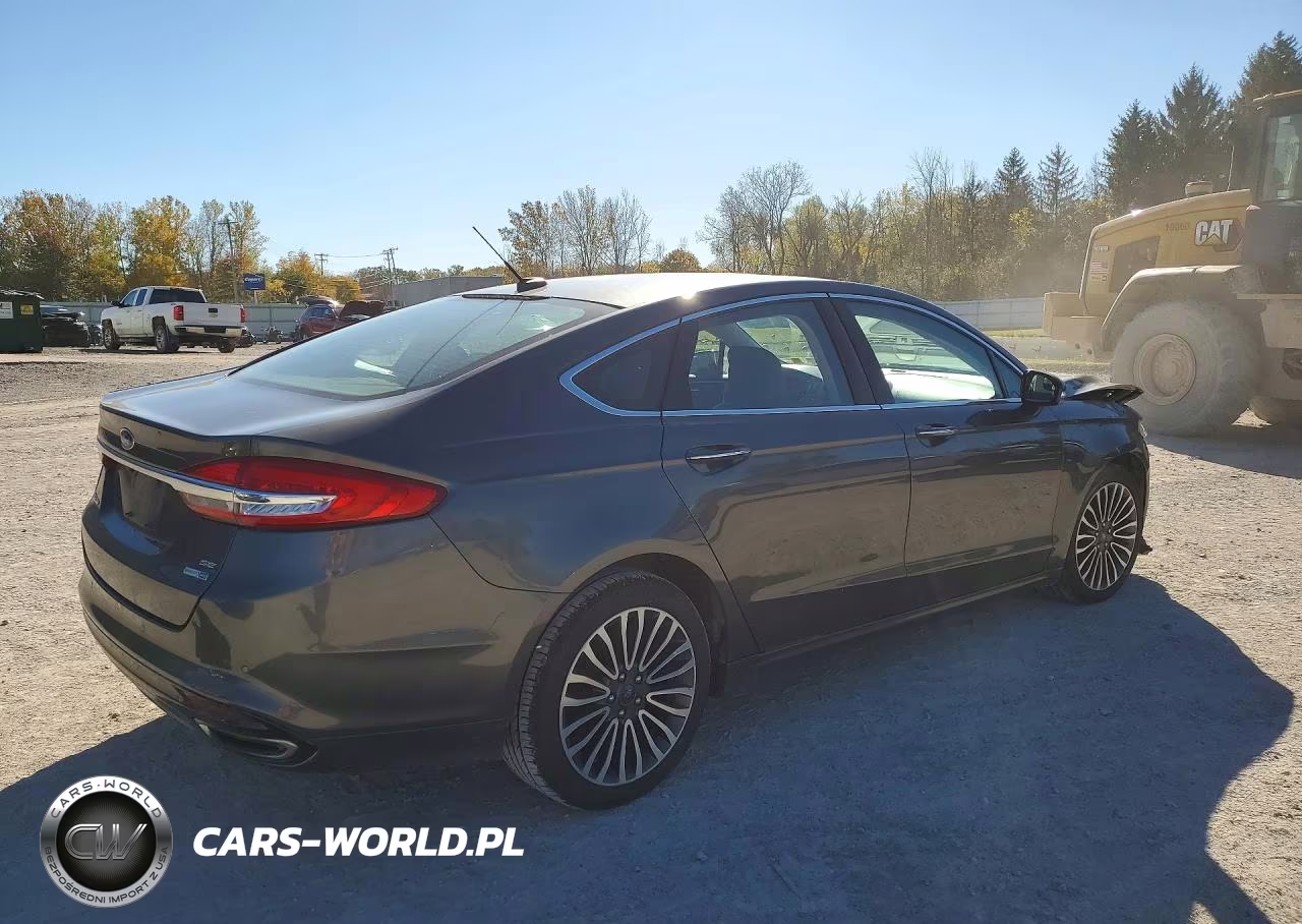 2017 Ford Fusion Se VIN:3FA6P0T96HR257035 - 3