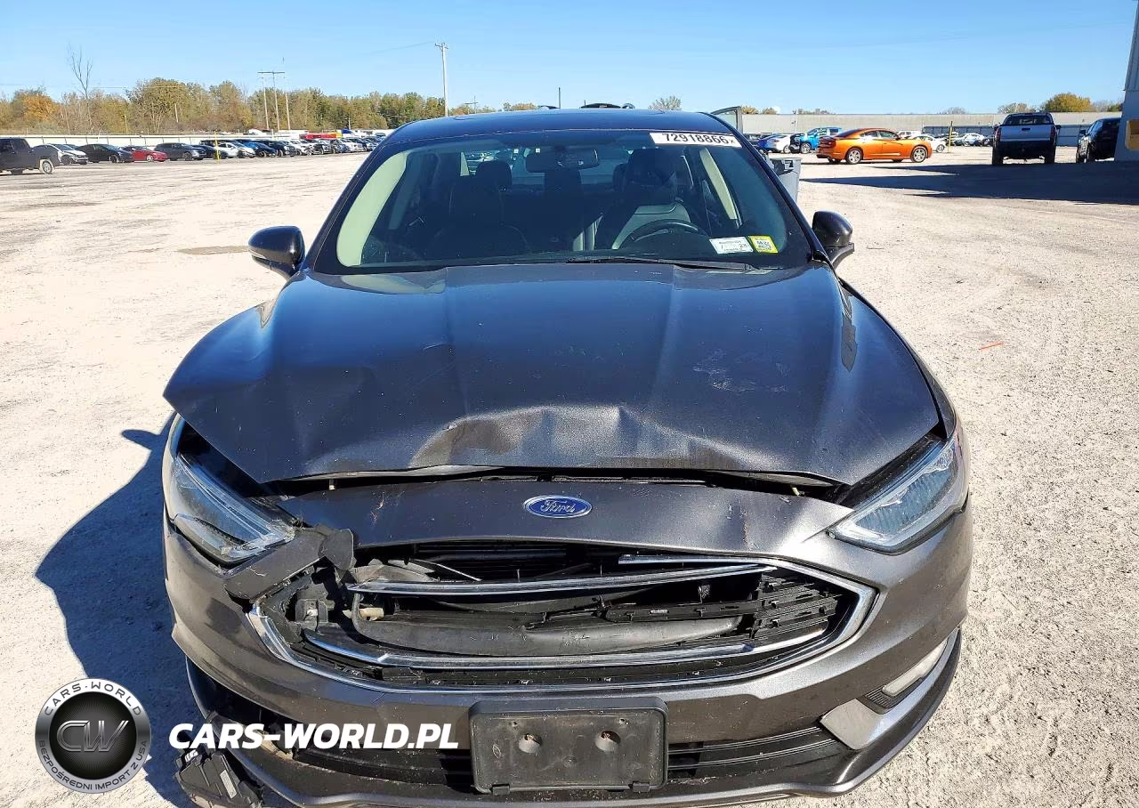 2017 Ford Fusion Se VIN:3FA6P0T96HR257035 - 5