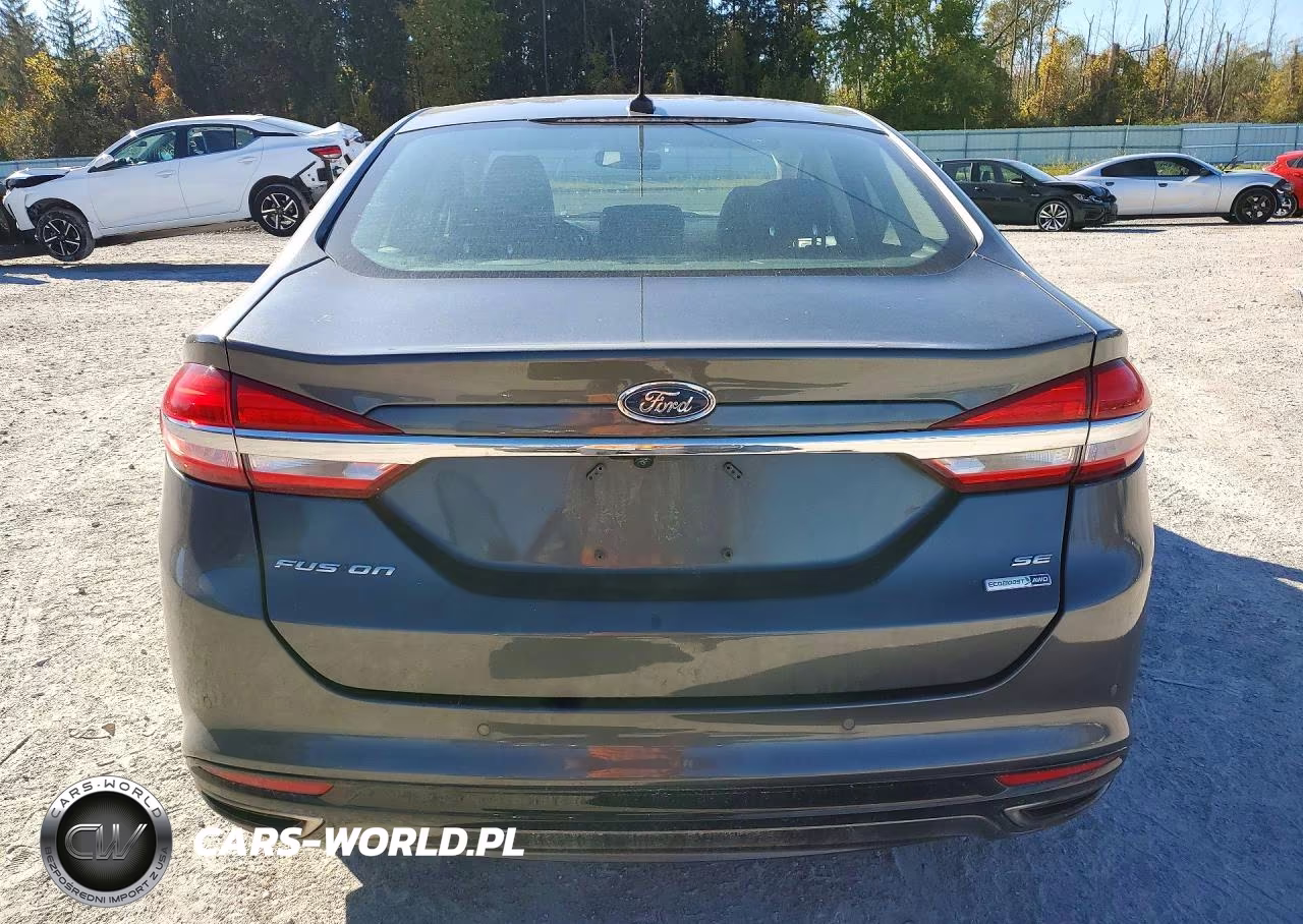 2017 Ford Fusion Se VIN:3FA6P0T96HR257035 - 6