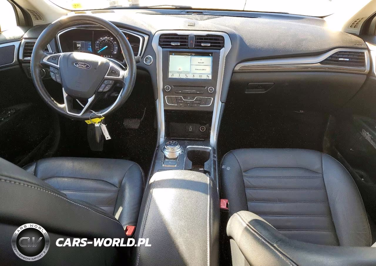 2017 Ford Fusion Se VIN:3FA6P0T96HR257035 - 8