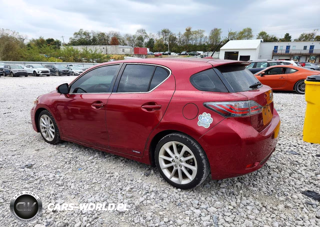 2011 Lexus Ct 200 VIN:JTHKD5BH3B2003168 - 2