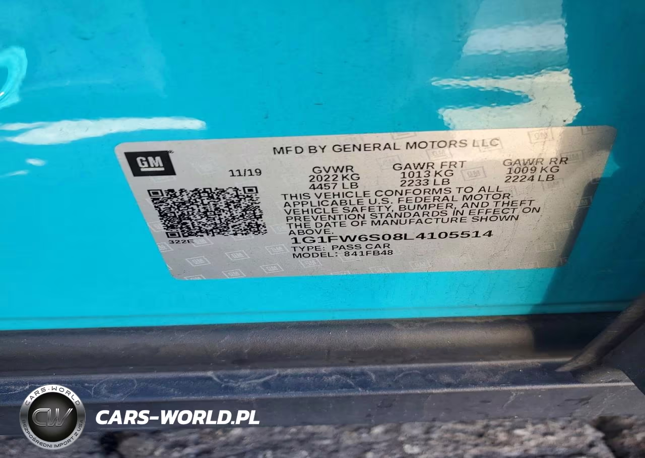 2020 Chevrolet Bolt Ev Lt VIN:1G1FW6S08L4105514 - 12