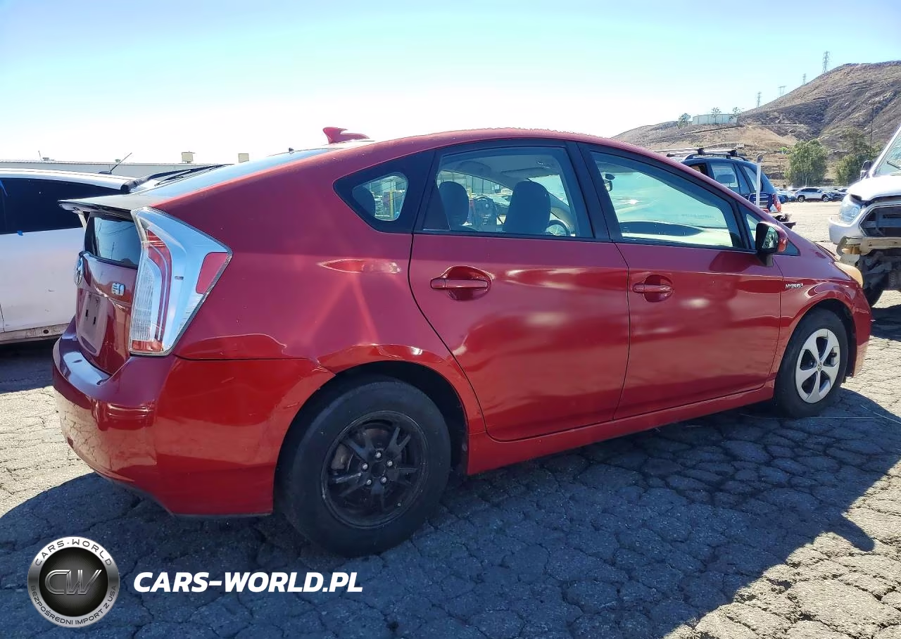 2012 Toyota Prius Three VIN:JTDKN3DUXC1510198 - 3