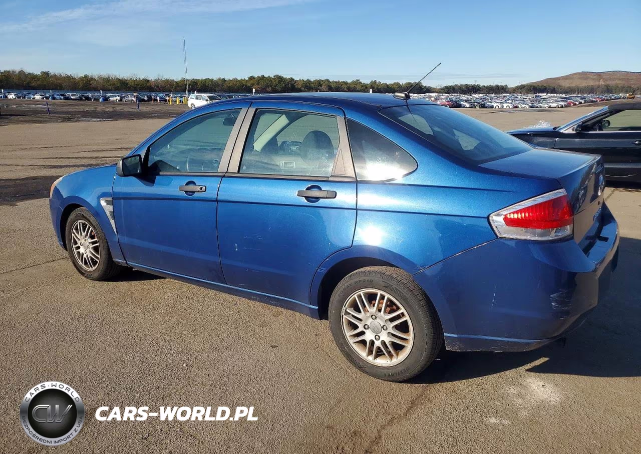 2008 Ford Focus Se VIN:1FAHP35N98W215878 - 2