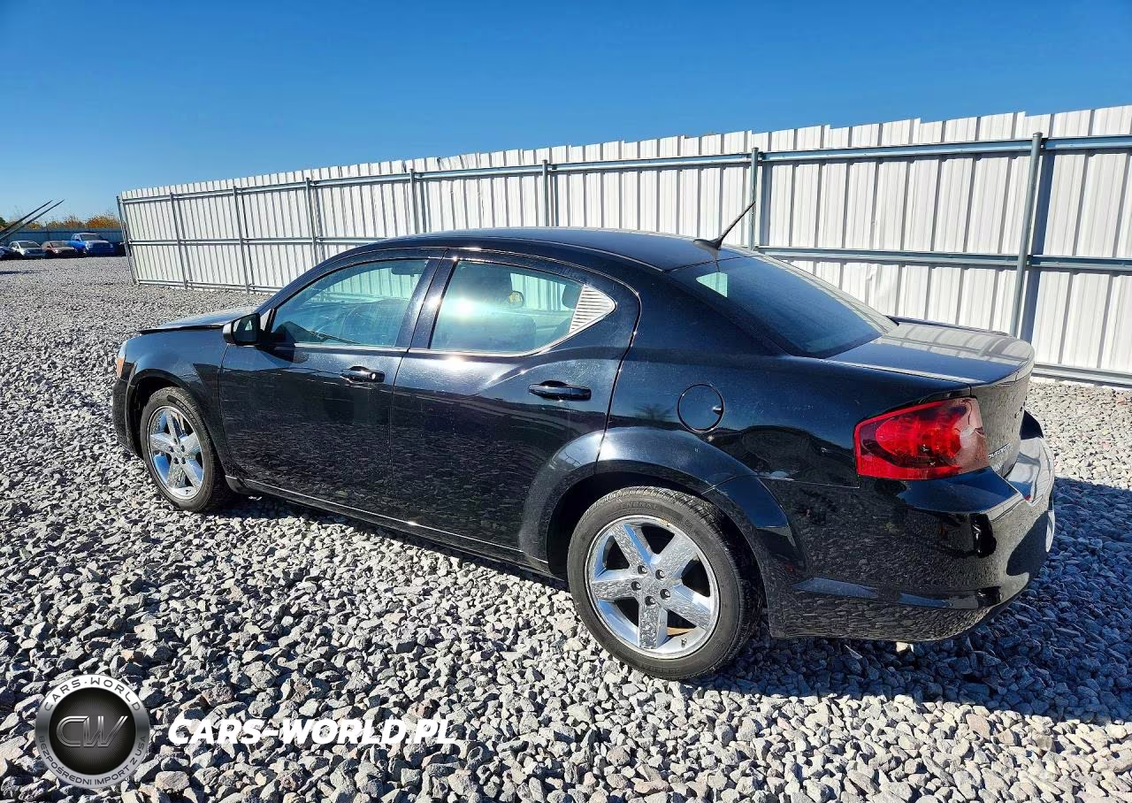 2013 Dodge Avenger Se VIN:1C3CDZAB8DN544118 - 2