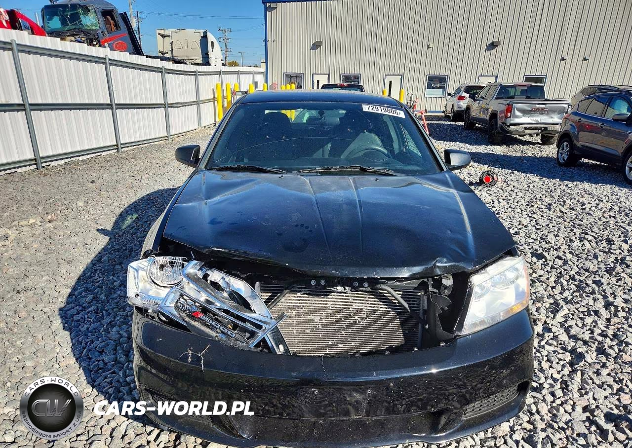 2013 Dodge Avenger Se VIN:1C3CDZAB8DN544118 - 5